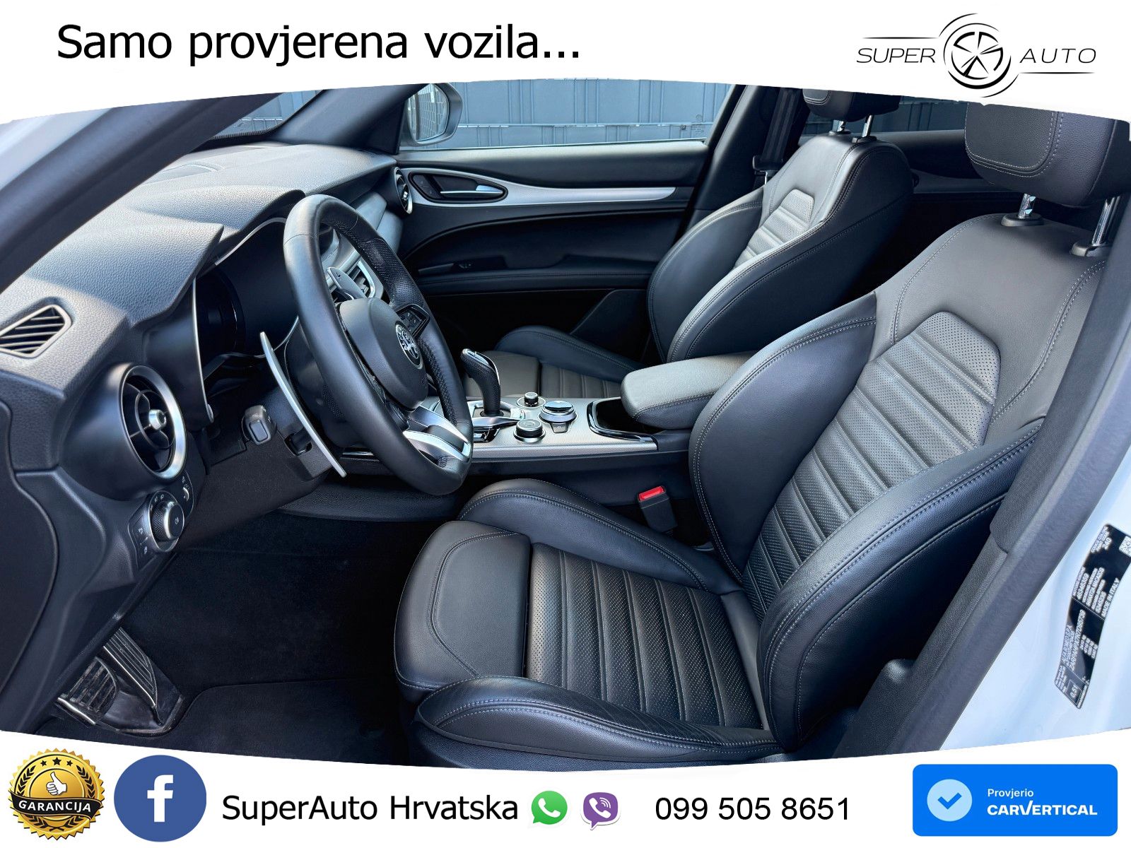 Alfa Romeo Stelvio 2.2 MultiJet II (210 KS) Q4 Automatic LED+GR SJED+ACC