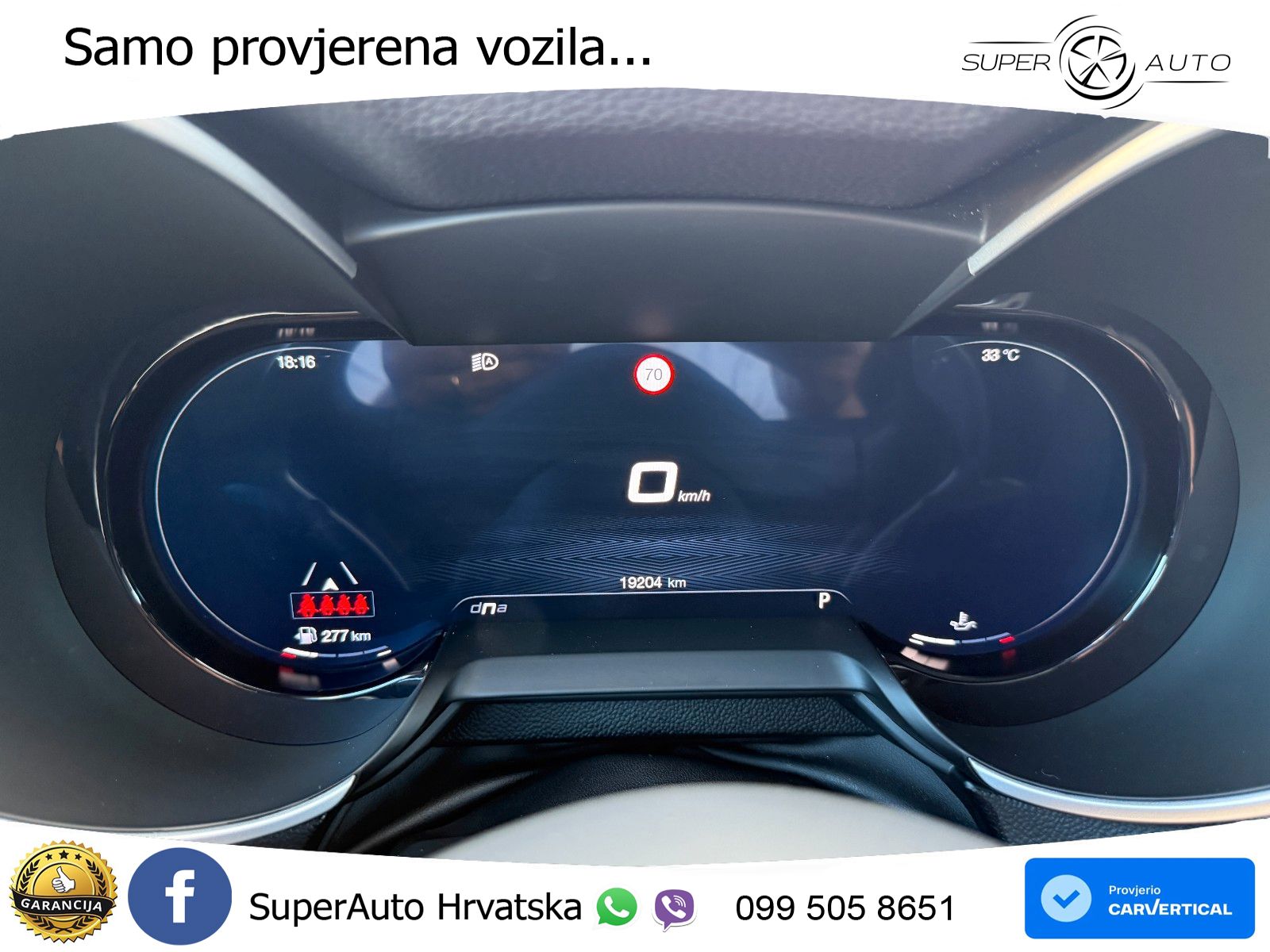 Alfa Romeo Stelvio 2.2 MultiJet II (210 KS) Q4 Automatic LED+GR SJED+ACC