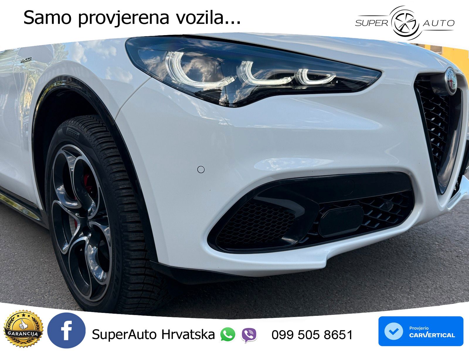Alfa Romeo Stelvio 2.2 MultiJet II (210 KS) Q4 Automatic LED+GR SJED+ACC