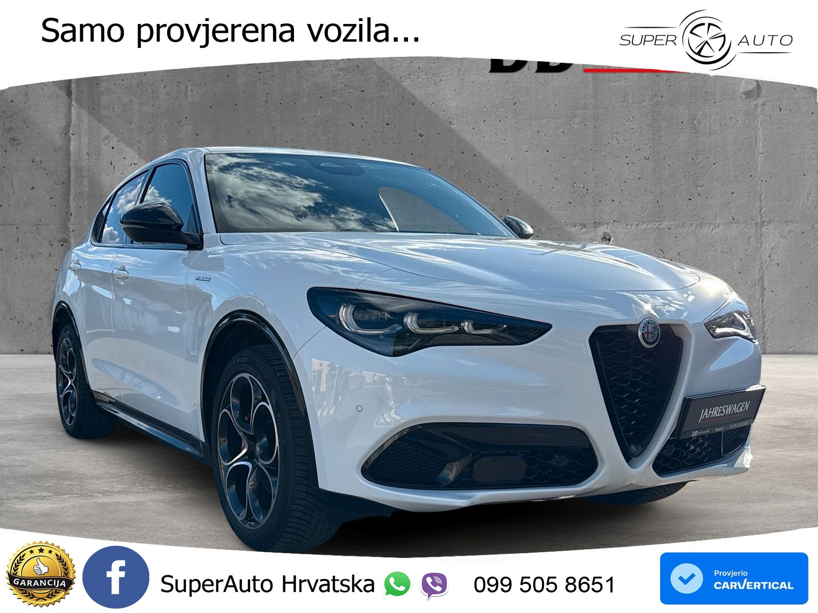 Alfa Romeo Stelvio 2.2 MultiJet II (210 KS) Q4 Automatic LED+GR SJED+ACC