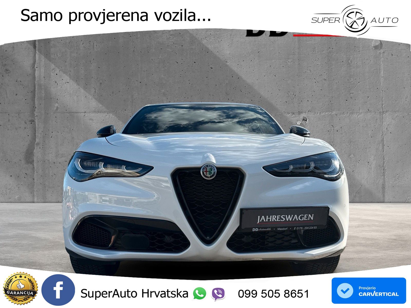Alfa Romeo Stelvio 2.2 MultiJet II (210 KS) Q4 Automatic LED+GR SJED+ACC