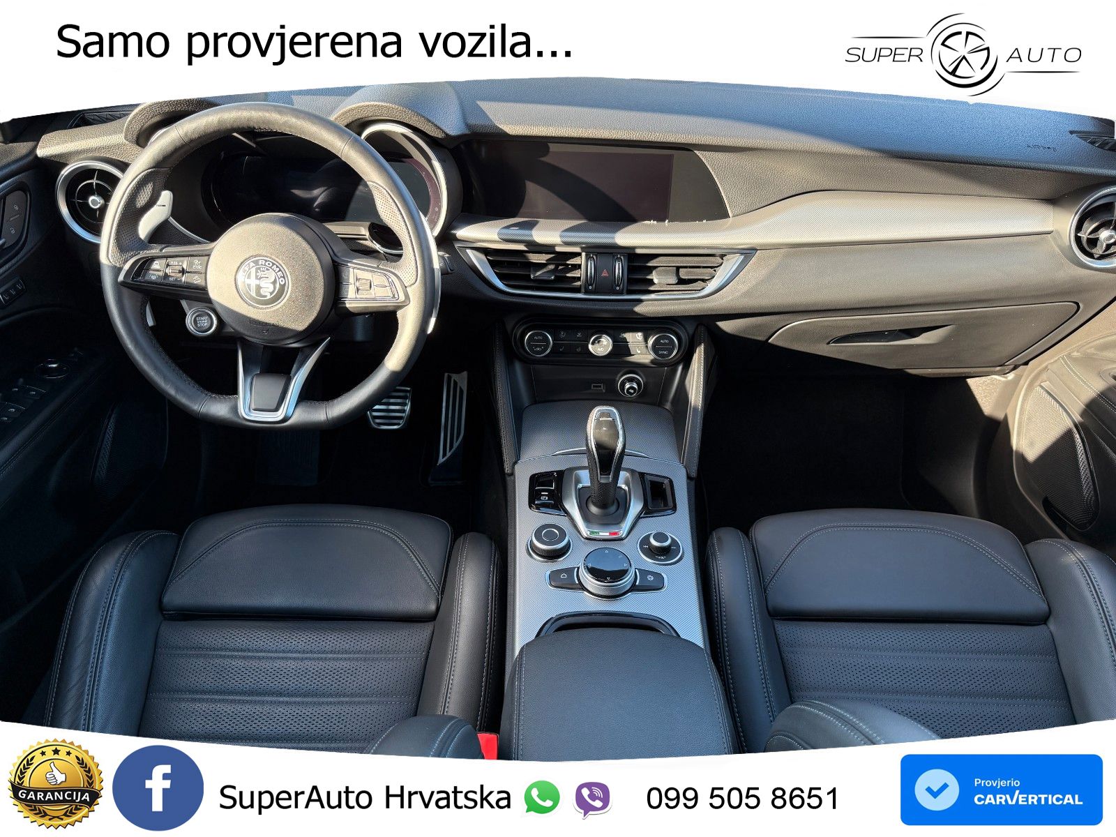 Alfa Romeo Stelvio 2.2 MultiJet II (210 KS) Q4 Automatic LED+GR SJED+ACC