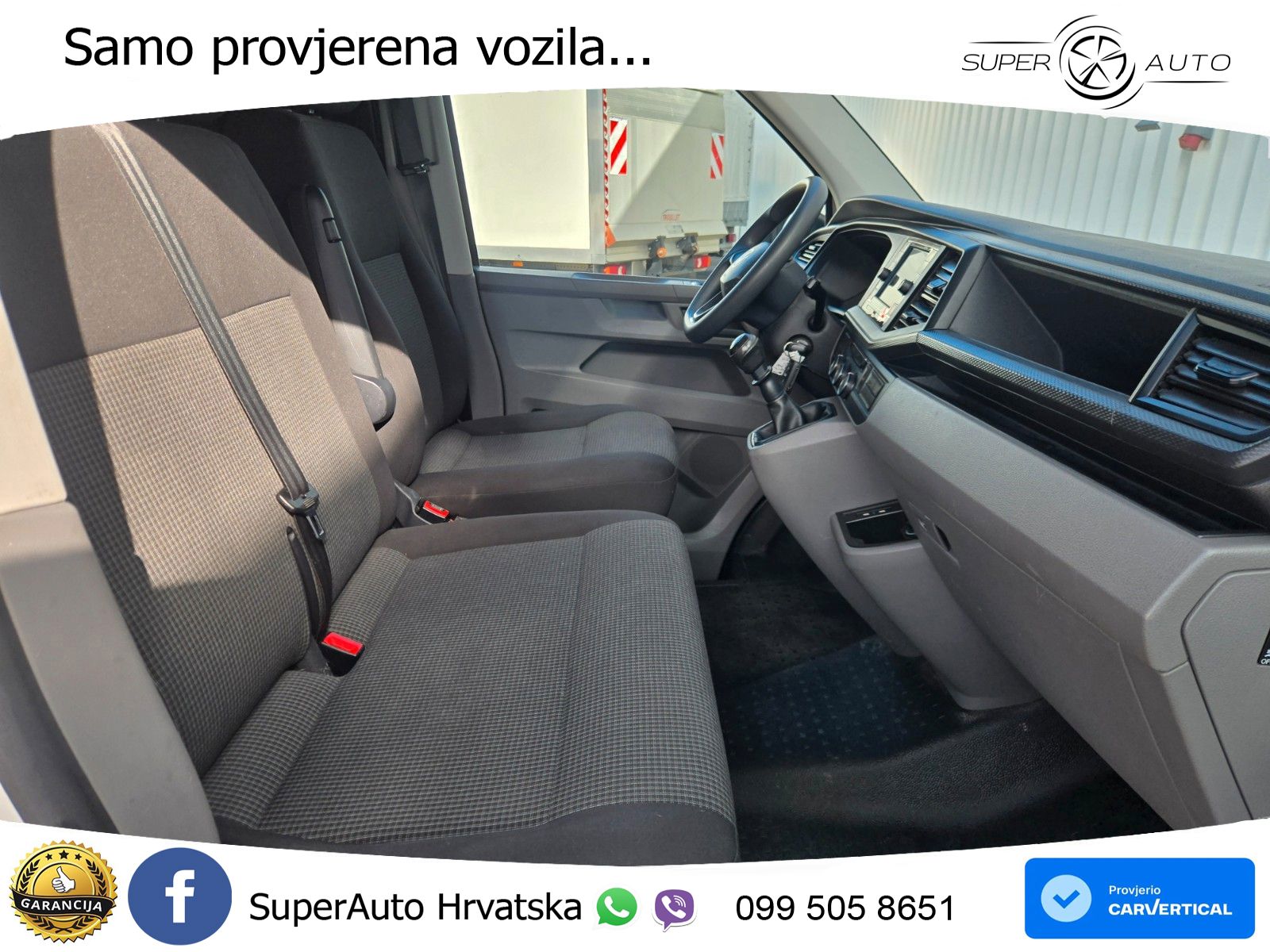 Volkswagen T6.1 Transporter Kasten L1H1 2.0TDI PDC/Klima 110 KS