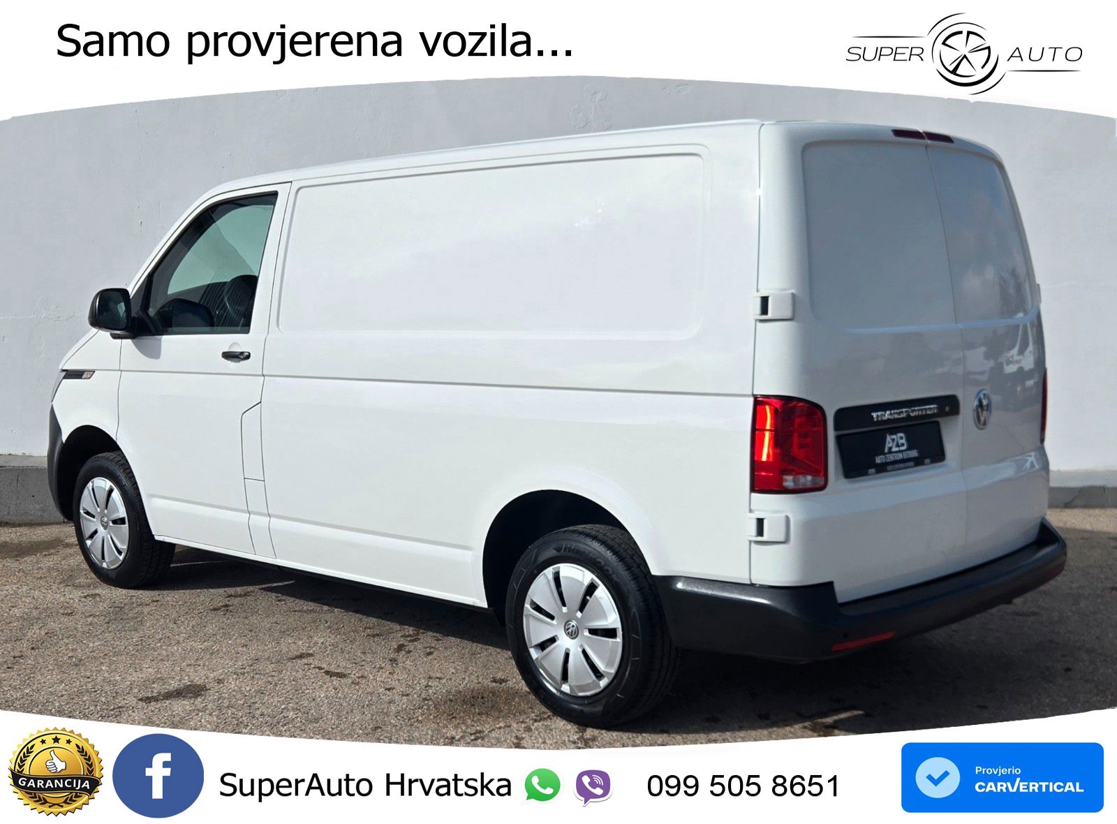 Volkswagen T6.1 Transporter Kasten L1H1 2.0TDI PDC/Klima 110 KS