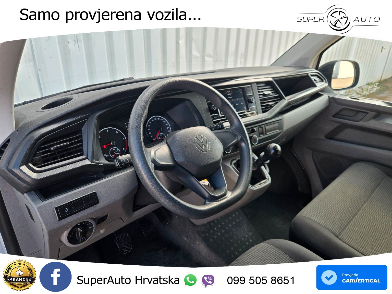 Volkswagen T6.1 Transporter Kasten L1H1 2.0TDI PDC/Klima 110 KS
