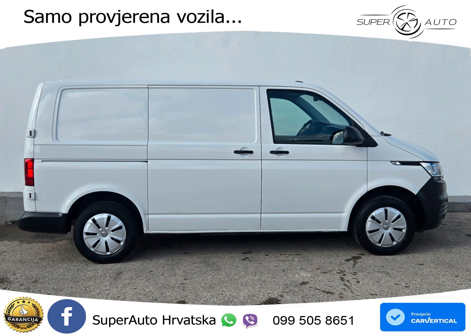 Volkswagen T6.1 Transporter Kasten L1H1 2.0TDI PDC/Klima 110 KS