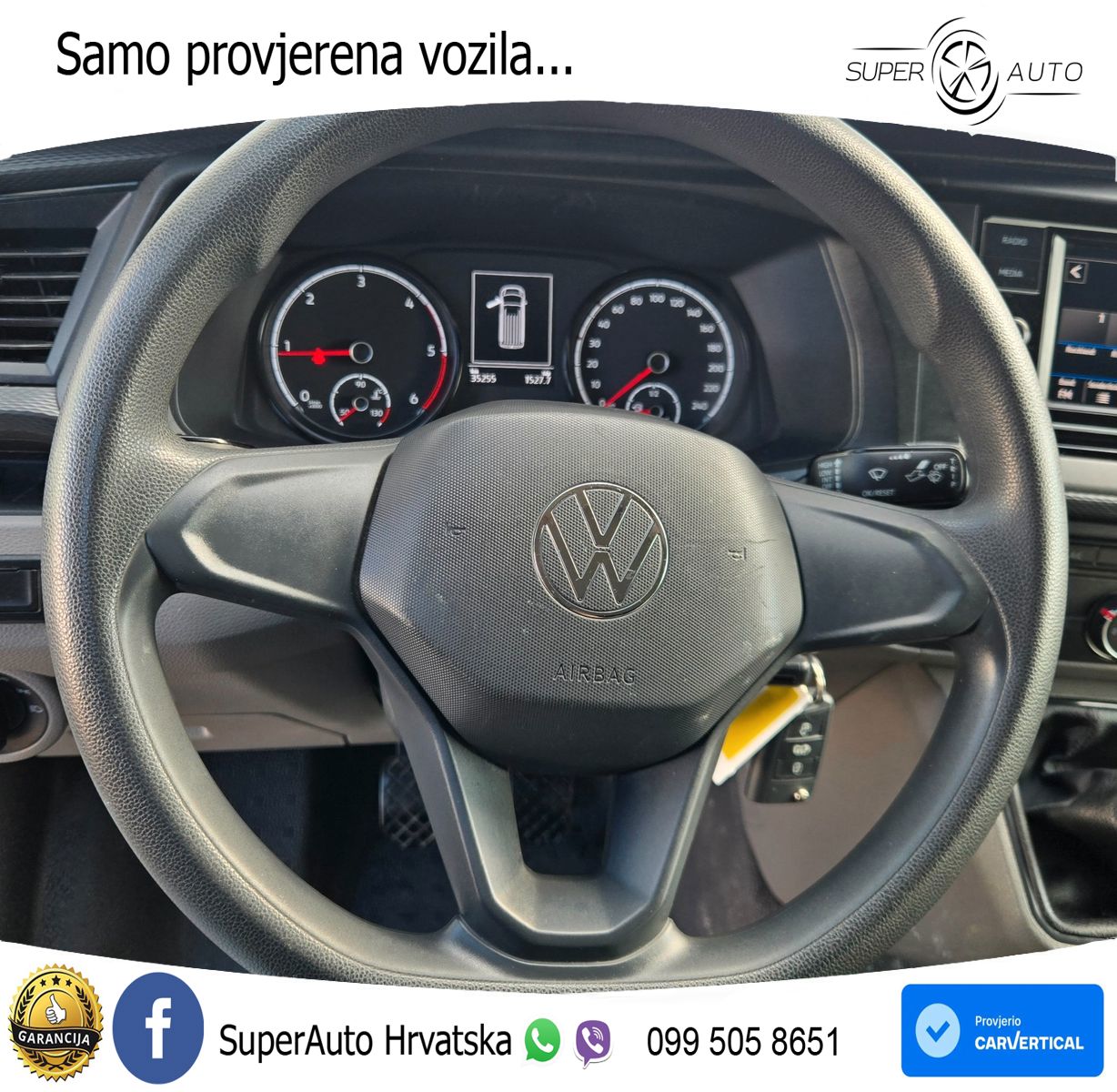 Volkswagen T6.1 Transporter Kasten L1H1 2.0TDI PDC/Klima 110 KS