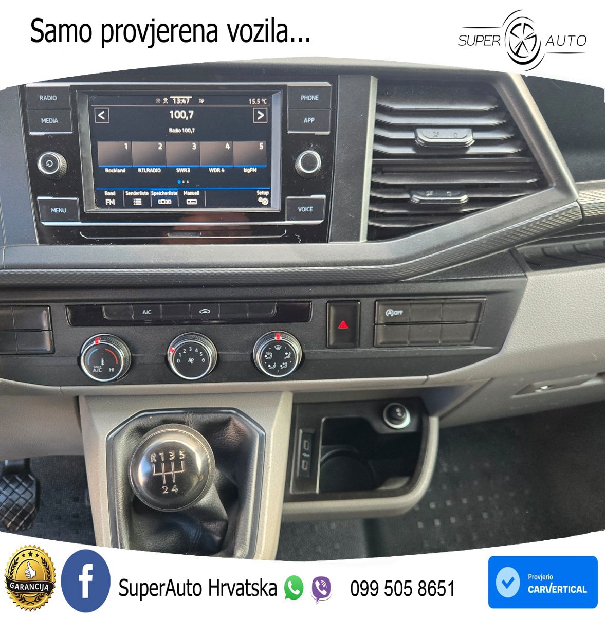 Volkswagen T6.1 Transporter Kasten L1H1 2.0TDI PDC/Klima 110 KS