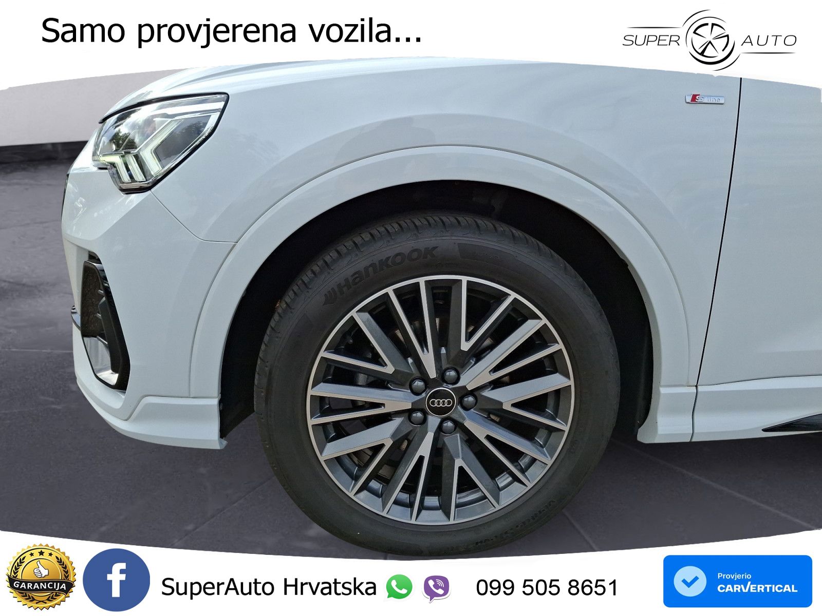 Audi Q3 35 TFSI (150 KS) S tronic S line LED+GR SJED+ACC
