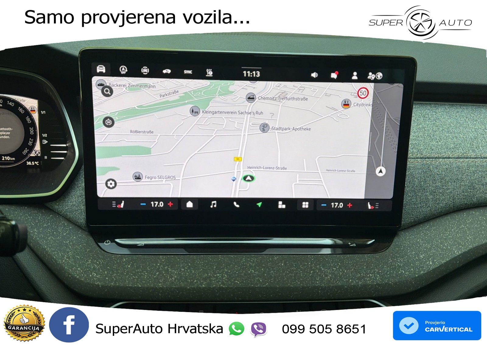 Škoda Octavia Combi 2.0 TDI (150 KS) DSG LED+GR SJED+ACC