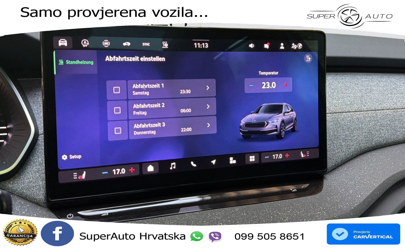 Škoda Octavia Combi 2.0 TDI (150 KS) DSG LED+GR SJED+ACC