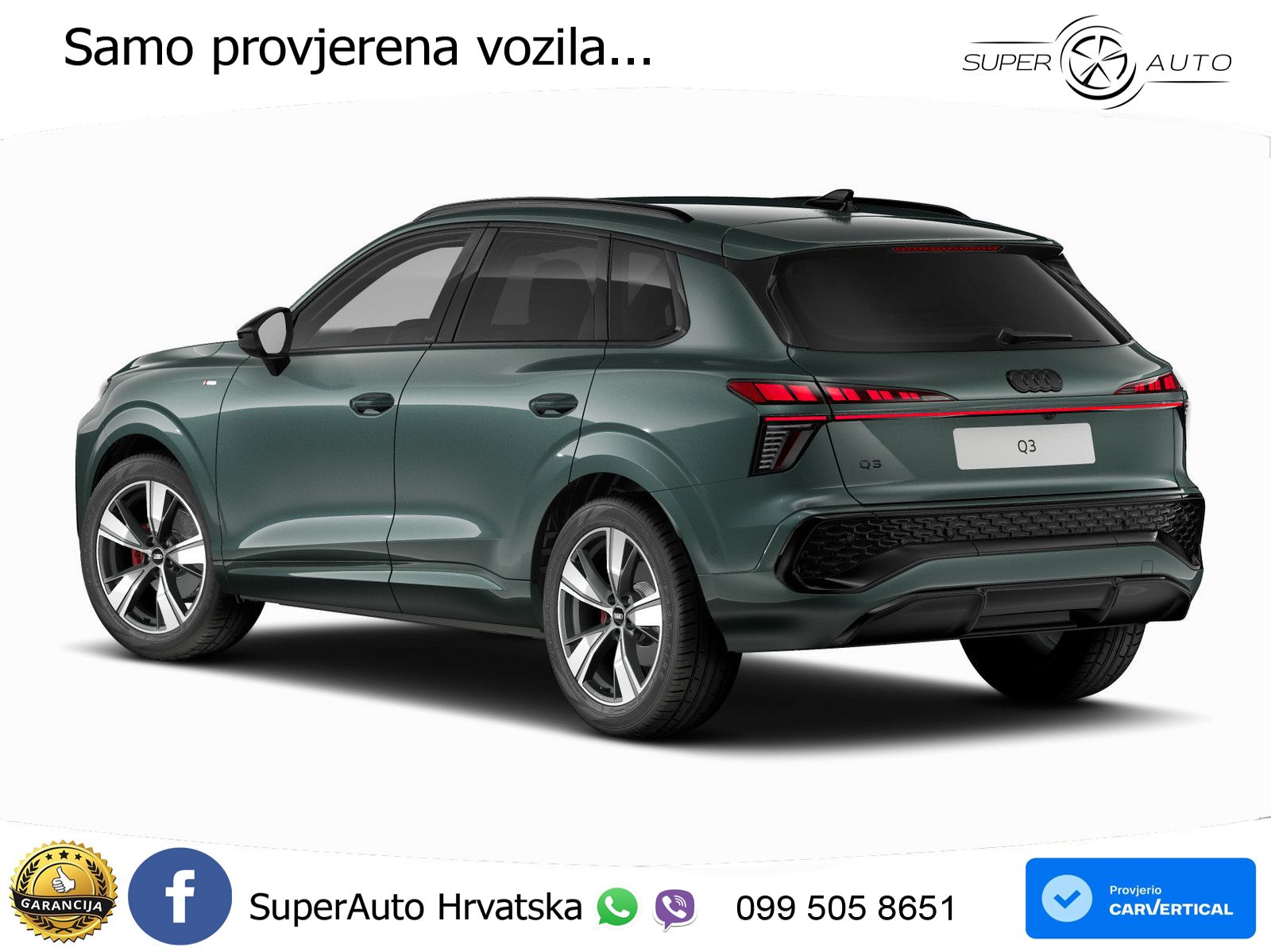 Audi Q3 1.5 TFSI (150 KS) S tronic LED+GR SJED+ACC