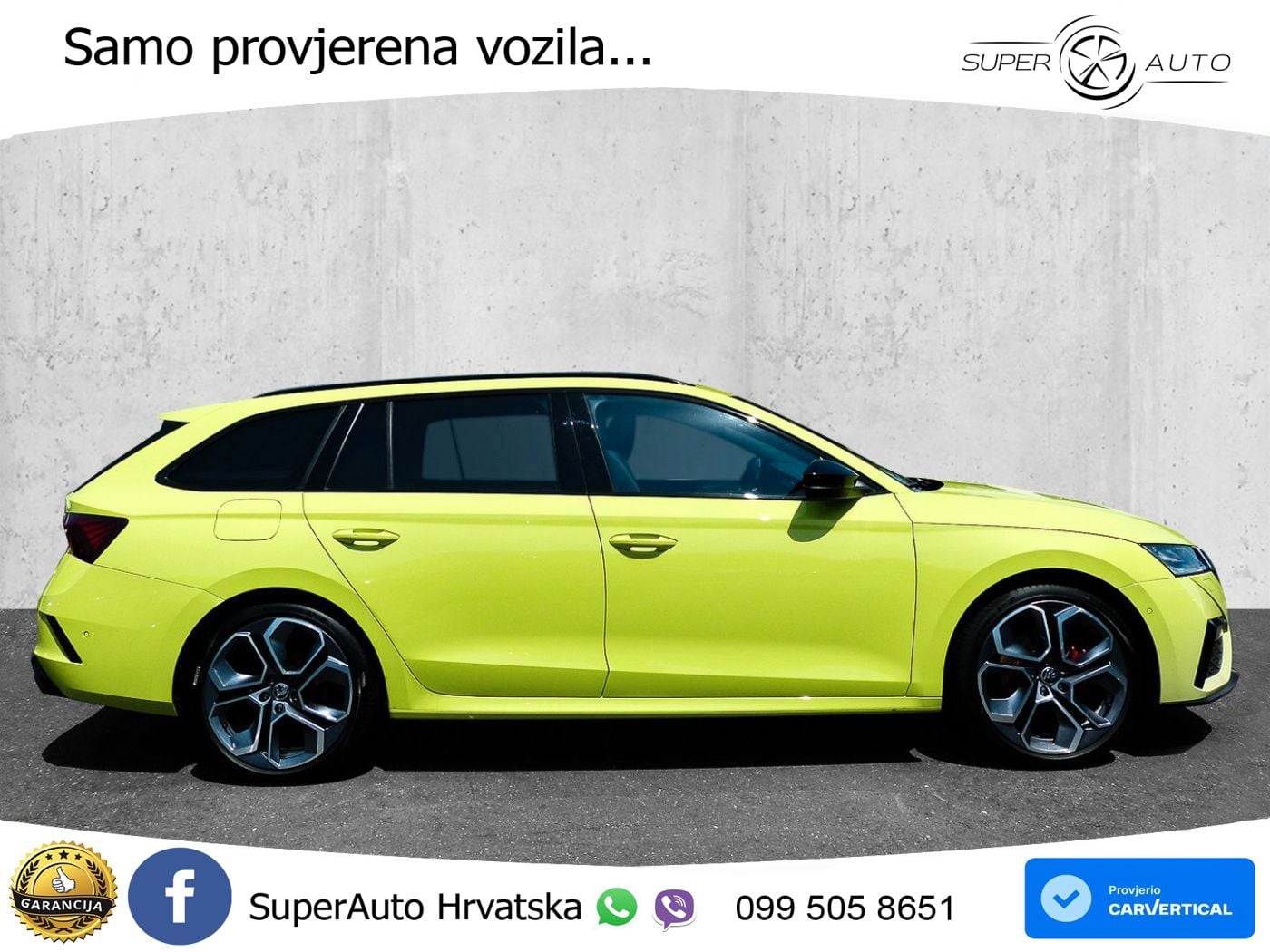 Škoda Octavia Combi RS 2.0 TDI (200 KS) DSG LED+GR SJED+ACC