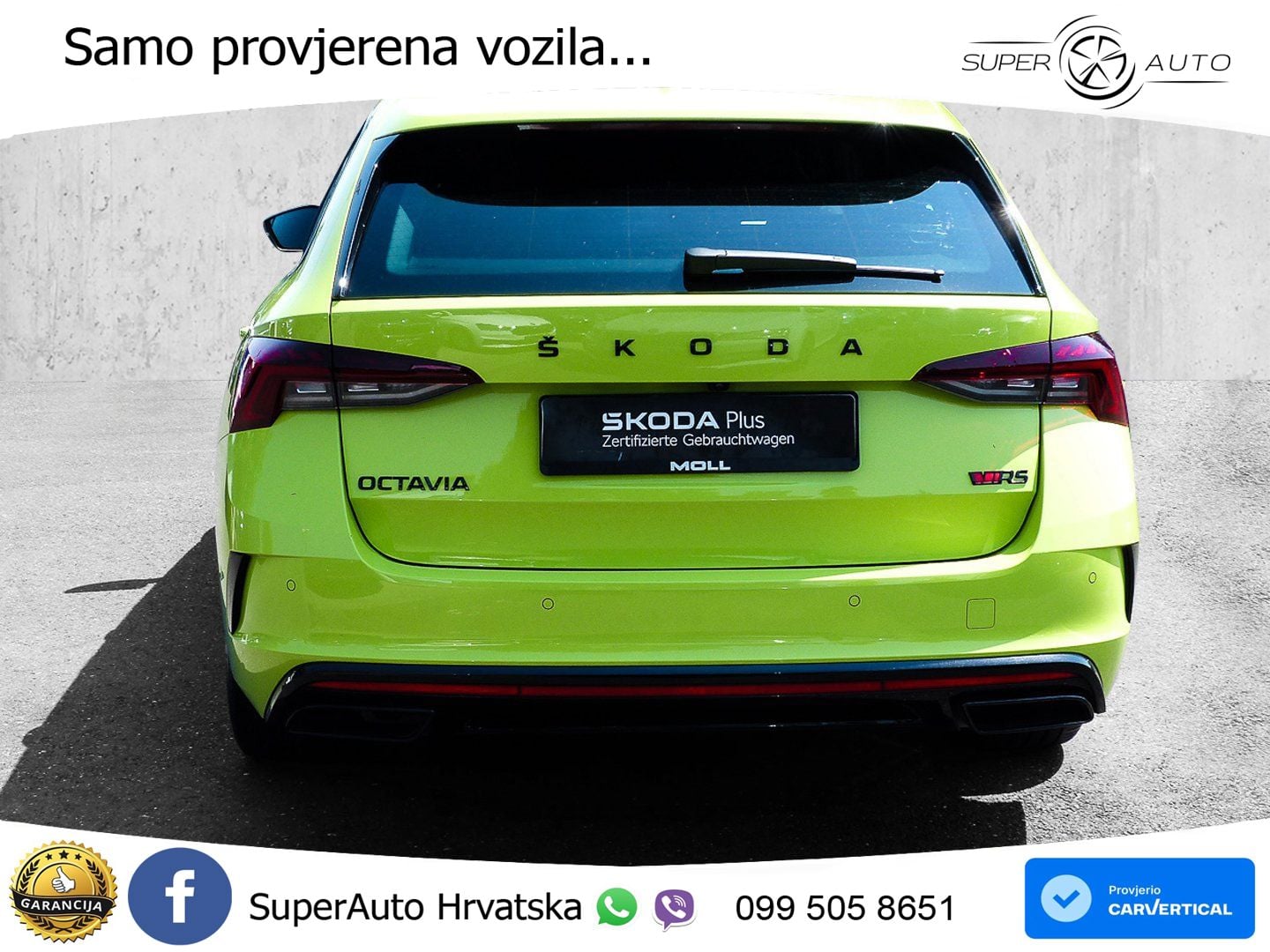 Škoda Octavia Combi RS 2.0 TDI (200 KS) DSG LED+GR SJED+ACC