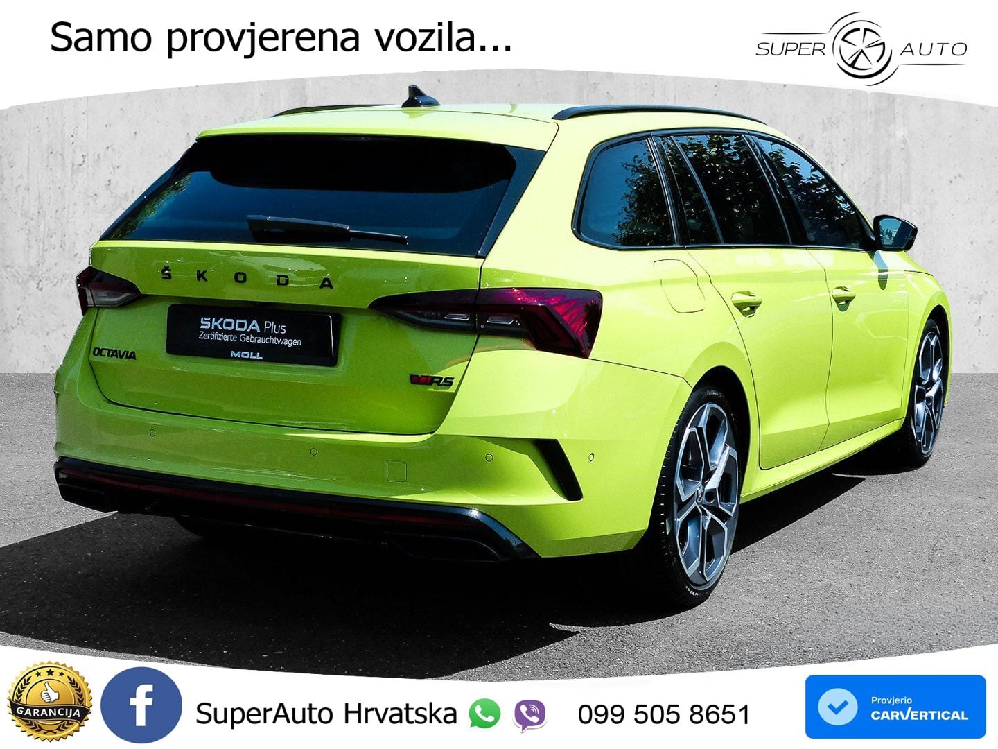 Škoda Octavia Combi RS 2.0 TDI (200 KS) DSG LED+GR SJED+ACC
