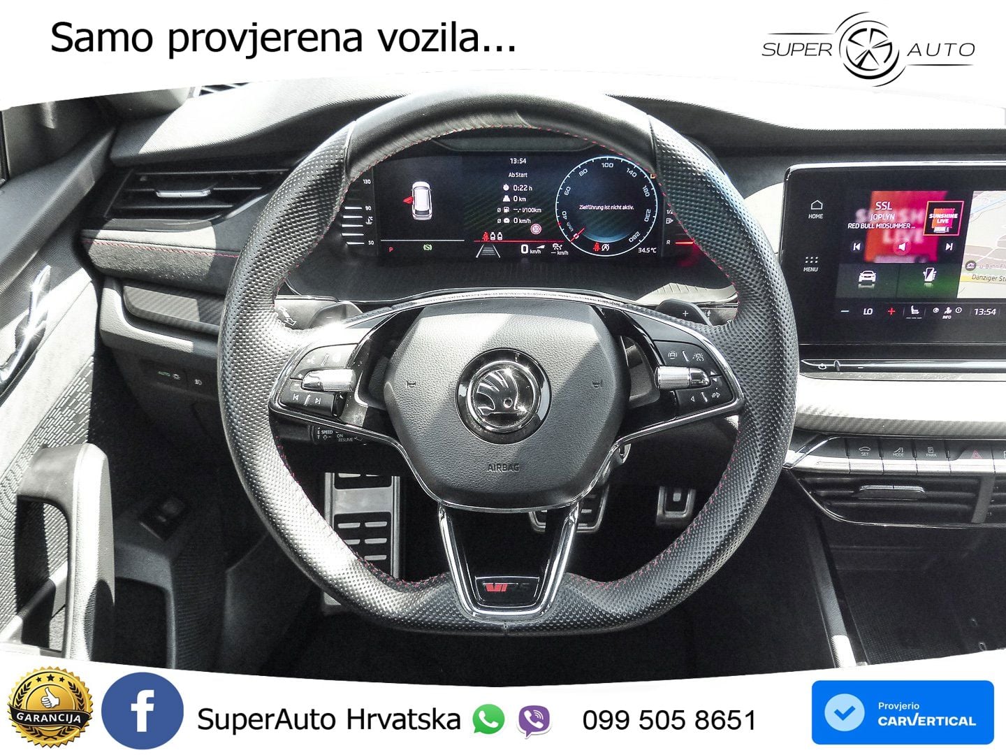 Škoda Octavia Combi RS 2.0 TDI (200 KS) DSG LED+GR SJED+ACC