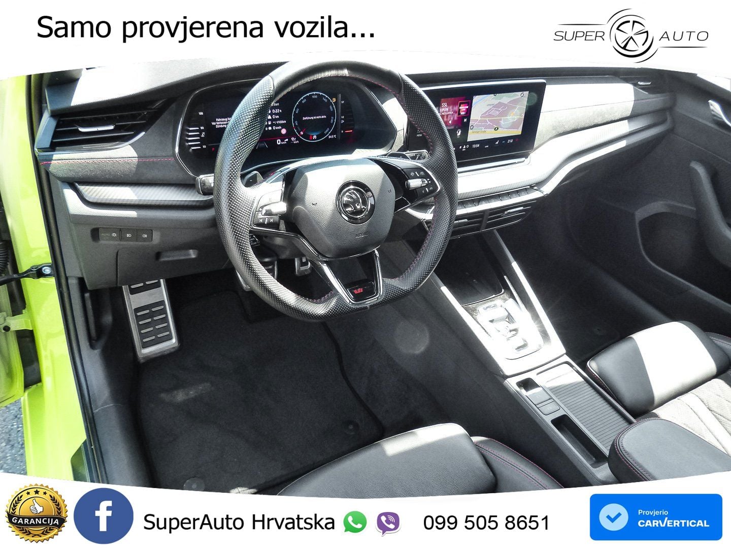 Škoda Octavia Combi RS 2.0 TDI (200 KS) DSG LED+GR SJED+ACC