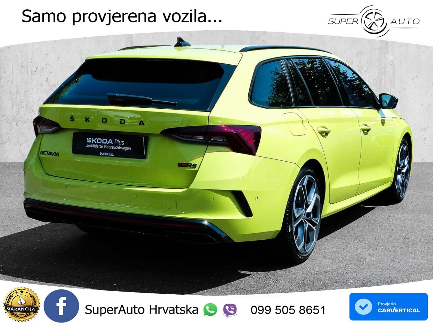 Škoda Octavia Combi RS 2.0 TDI (200 KS) DSG LED+GR SJED+ACC
