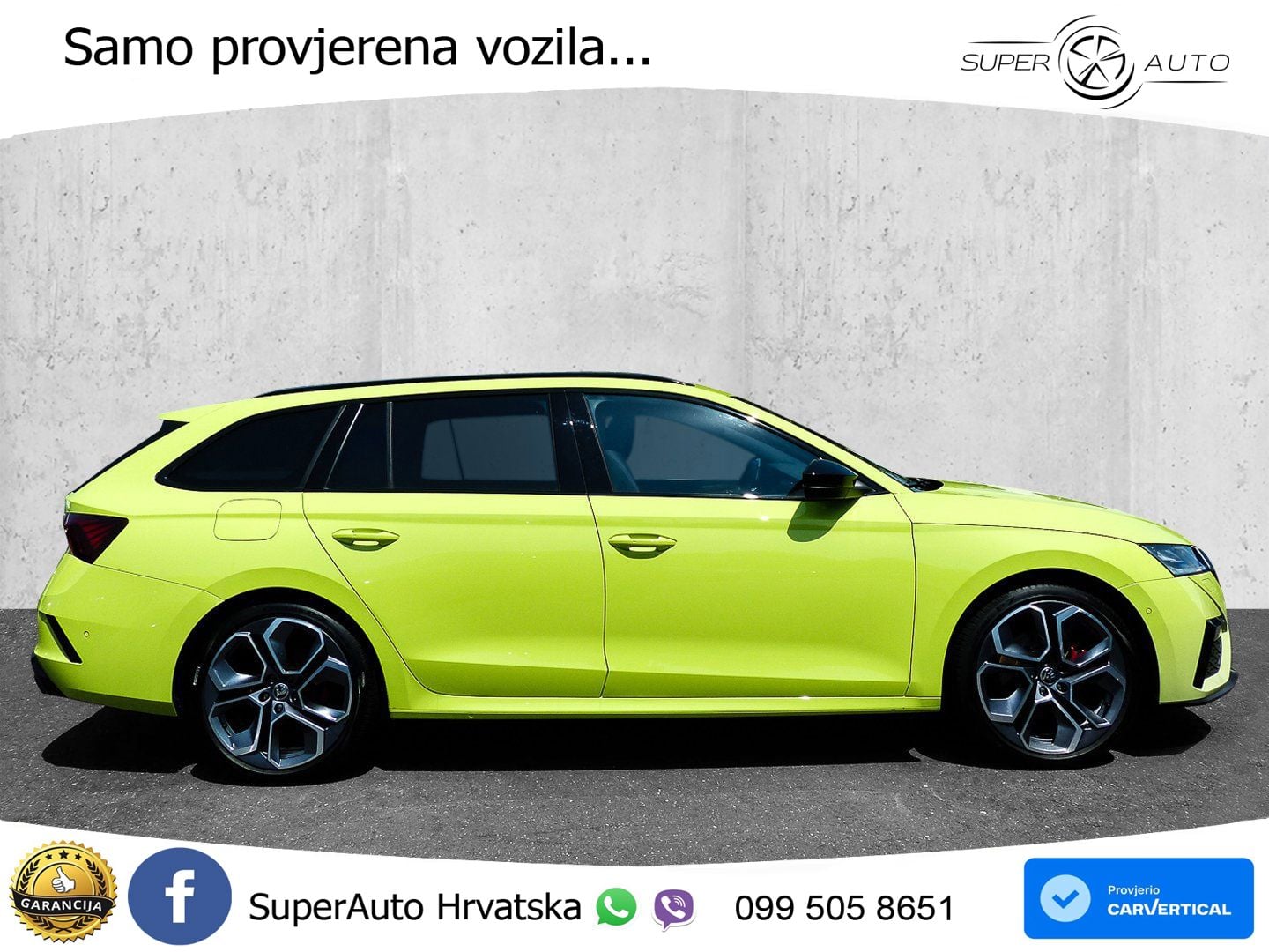 Škoda Octavia Combi RS 2.0 TDI (200 KS) DSG LED+GR SJED+ACC