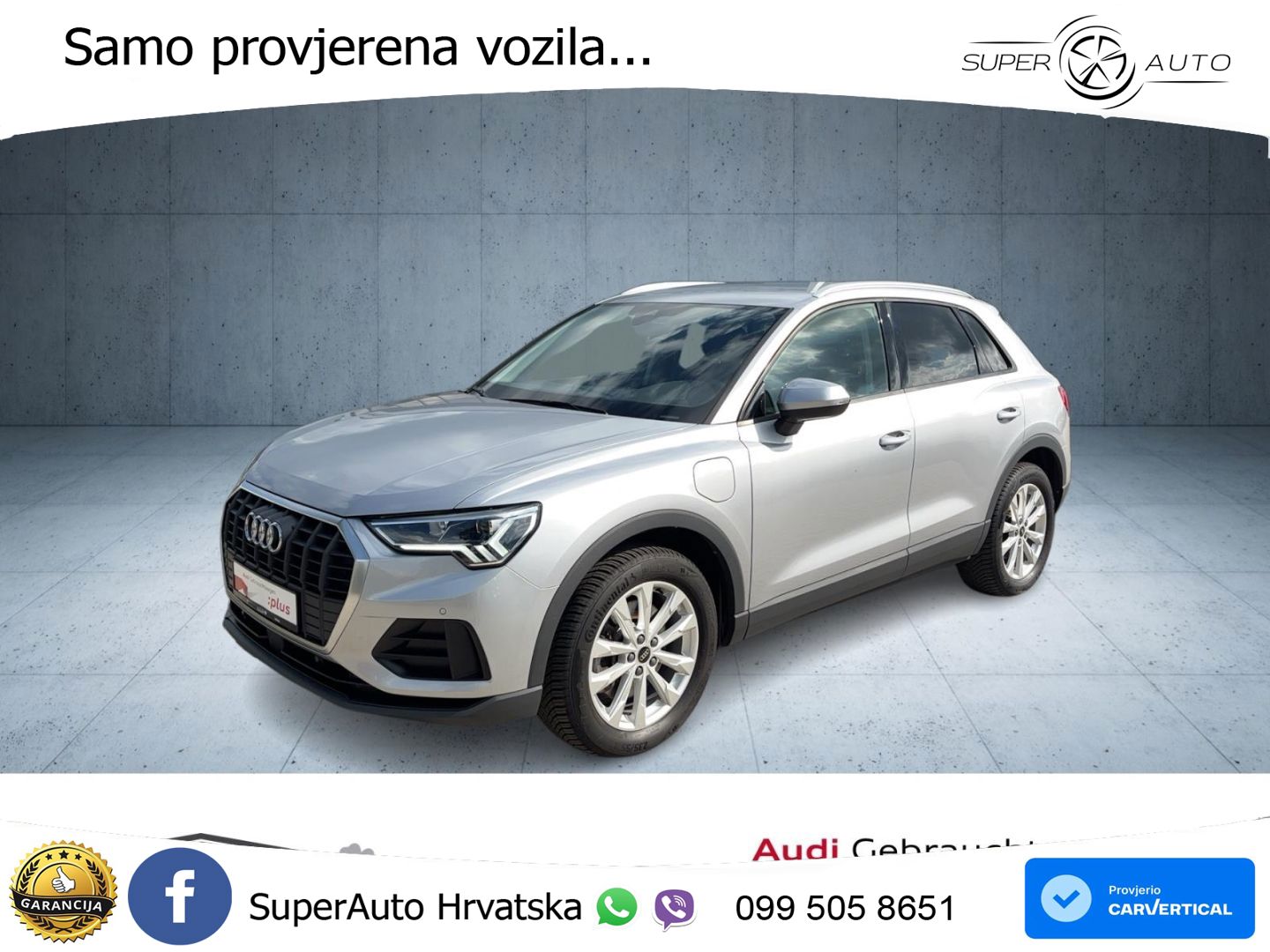 Audi Q3 45 TFSIe (245 KS) S tronic LED+GR SJED+ACC
