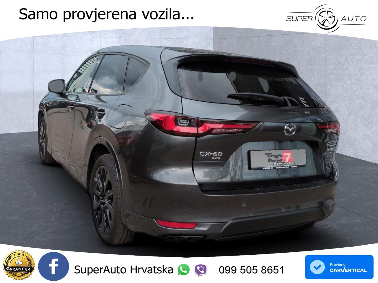 Mazda CX-60 3.3 e-Skyactiv D (254 KS) AWD Automatic MATRIX+GR SJED+KAM