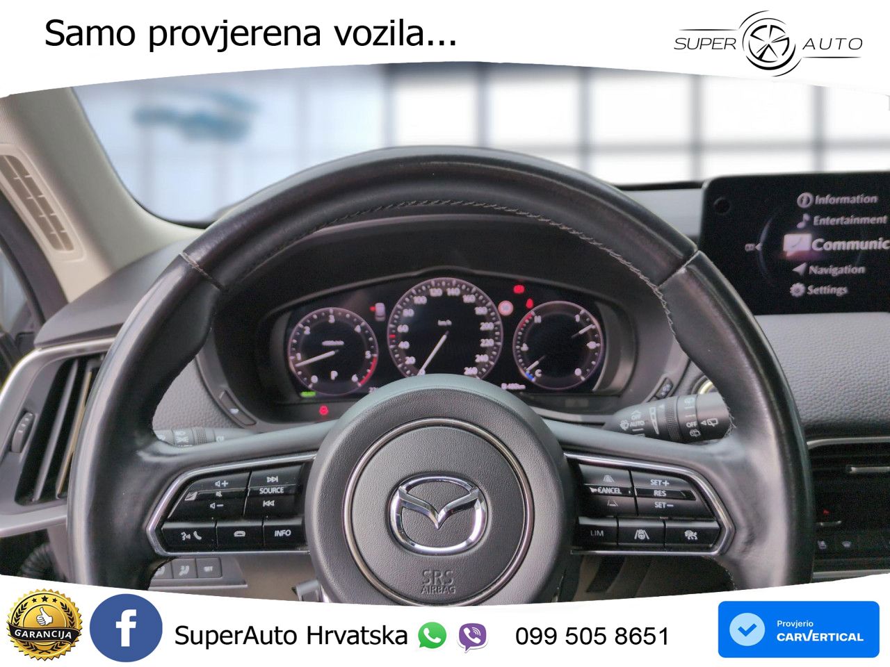 Mazda CX-60 3.3 e-Skyactiv D (254 KS) AWD Automatic MATRIX+GR SJED+KAM