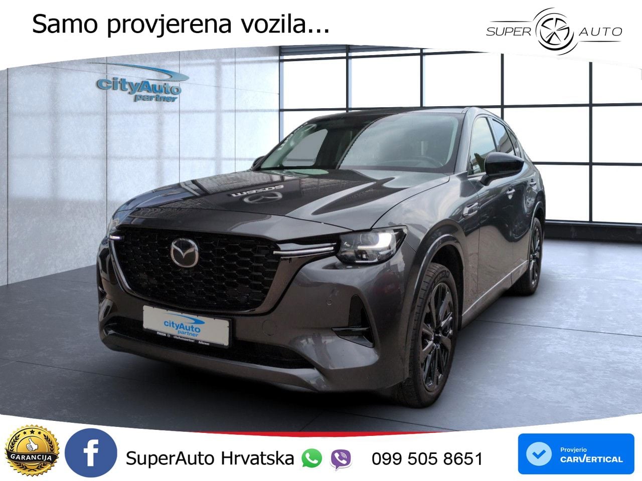 Mazda CX-60 3.3 e-Skyactiv D (254 KS) AWD Automatic MATRIX+GR SJED+KAM
