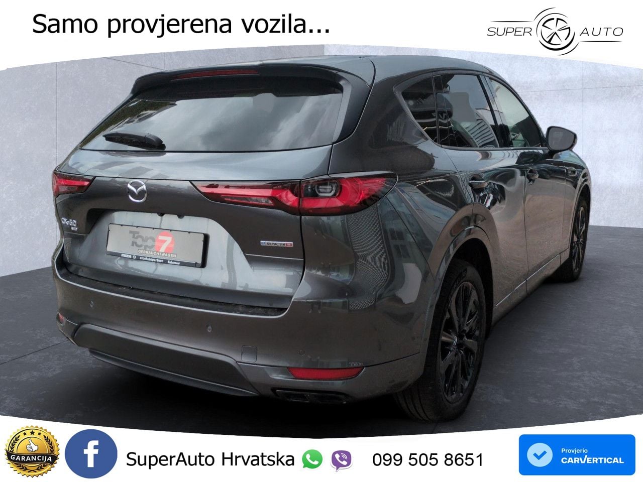 Mazda CX-60 3.3 e-Skyactiv D (254 KS) AWD Automatic MATRIX+GR SJED+KAM