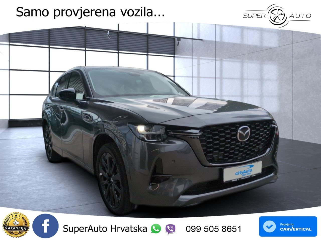 Mazda CX-60 3.3 e-Skyactiv D (254 KS) AWD Automatic MATRIX+GR SJED+KAM