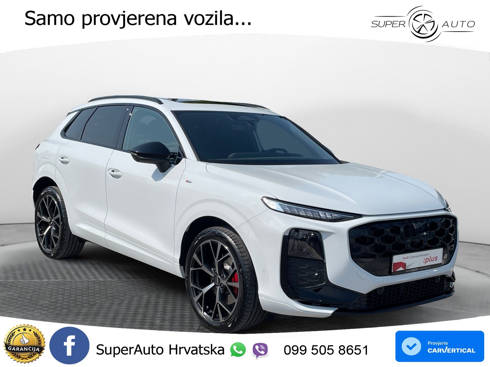 Audi Q3 2.0 TFSI (204 KS) quattro S tronic S line LED+GR SJED+ACC