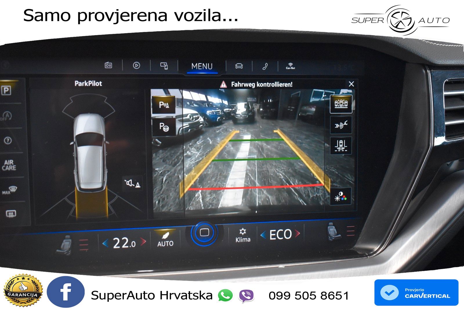 Volkswagen Touareg 3.0 V6 TDI (231 KS) 4MOTION Tiptronic R-Line ZRAČNI+ACC+4xGR SJED+KAM