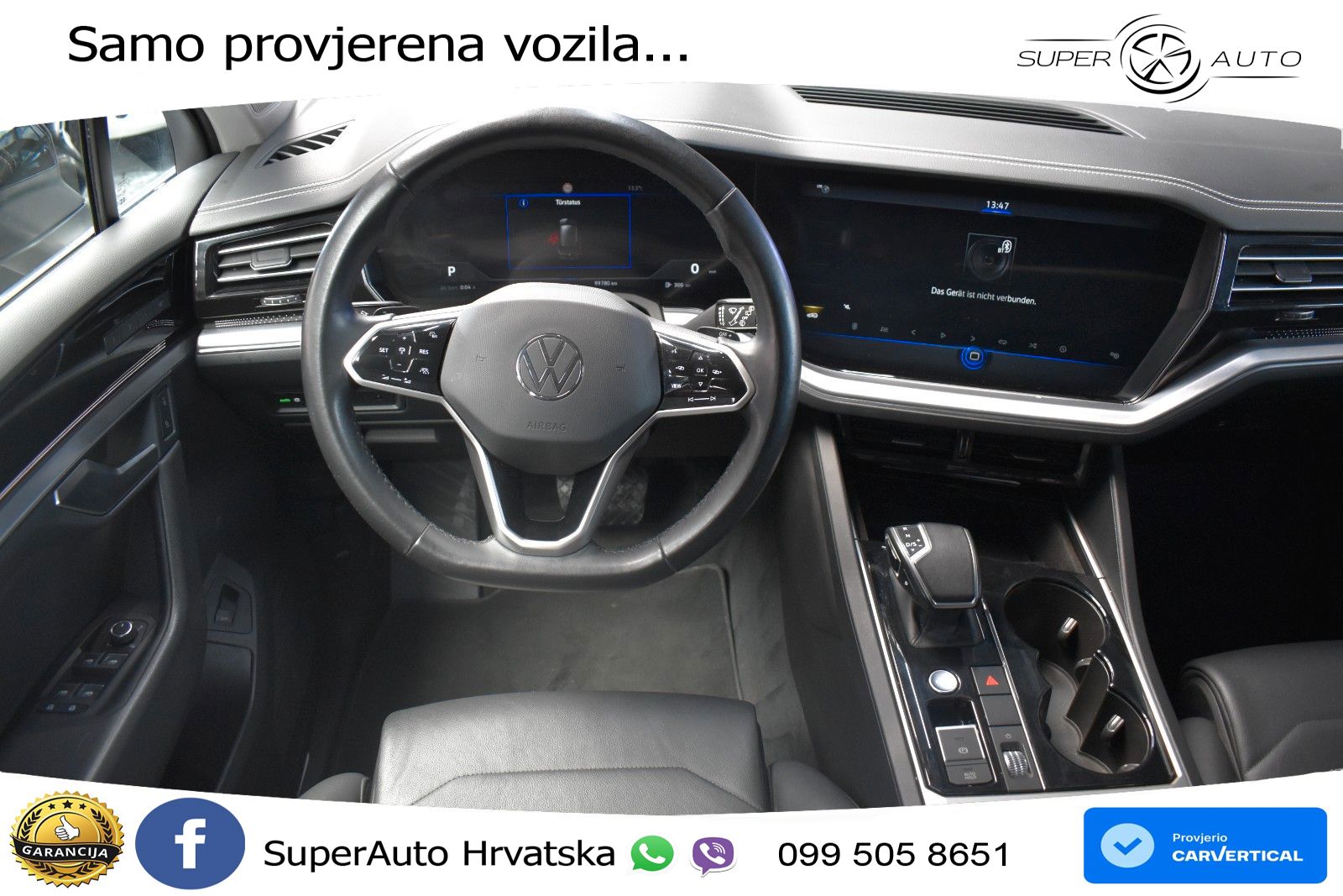 Volkswagen Touareg 3.0 V6 TDI (231 KS) 4MOTION Tiptronic R-Line ZRAČNI+ACC+4xGR SJED+KAM