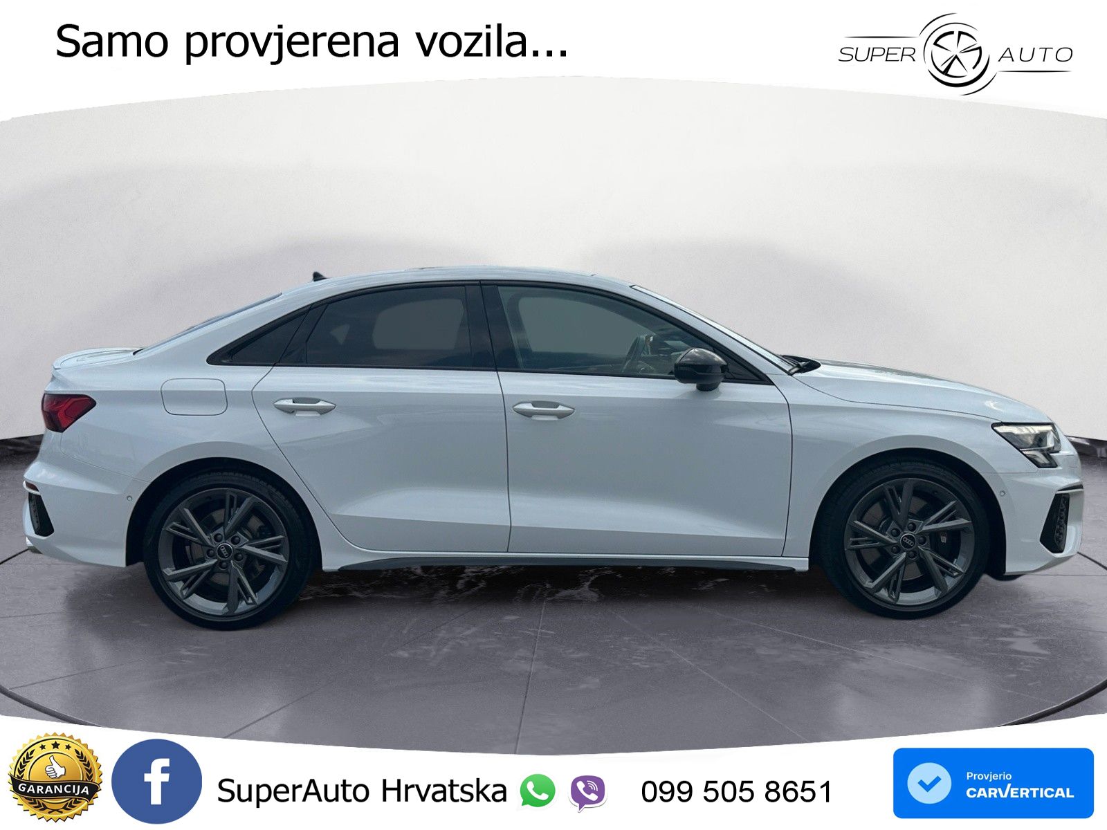 Audi S3 Limuzina 2.0 TFSI (310 KS) quattro S tronic LED+GR SJED+ACC