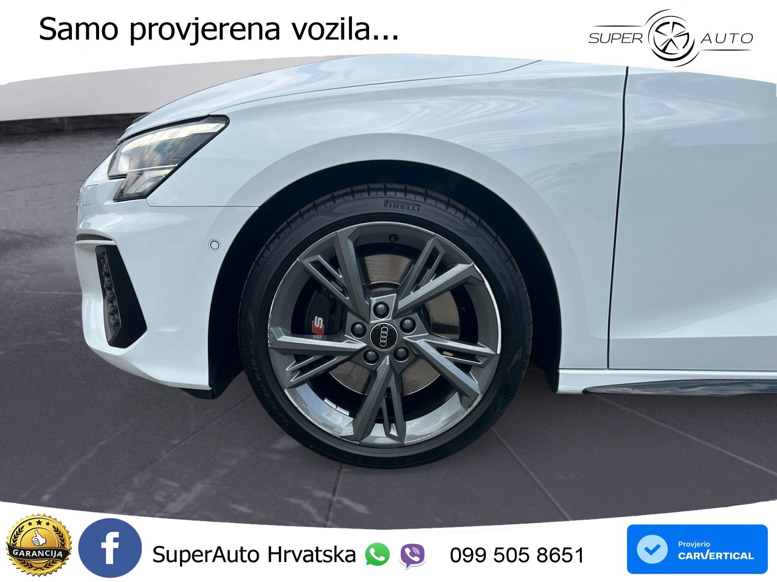 Audi S3 Limuzina 2.0 TFSI (310 KS) quattro S tronic LED+GR SJED+ACC