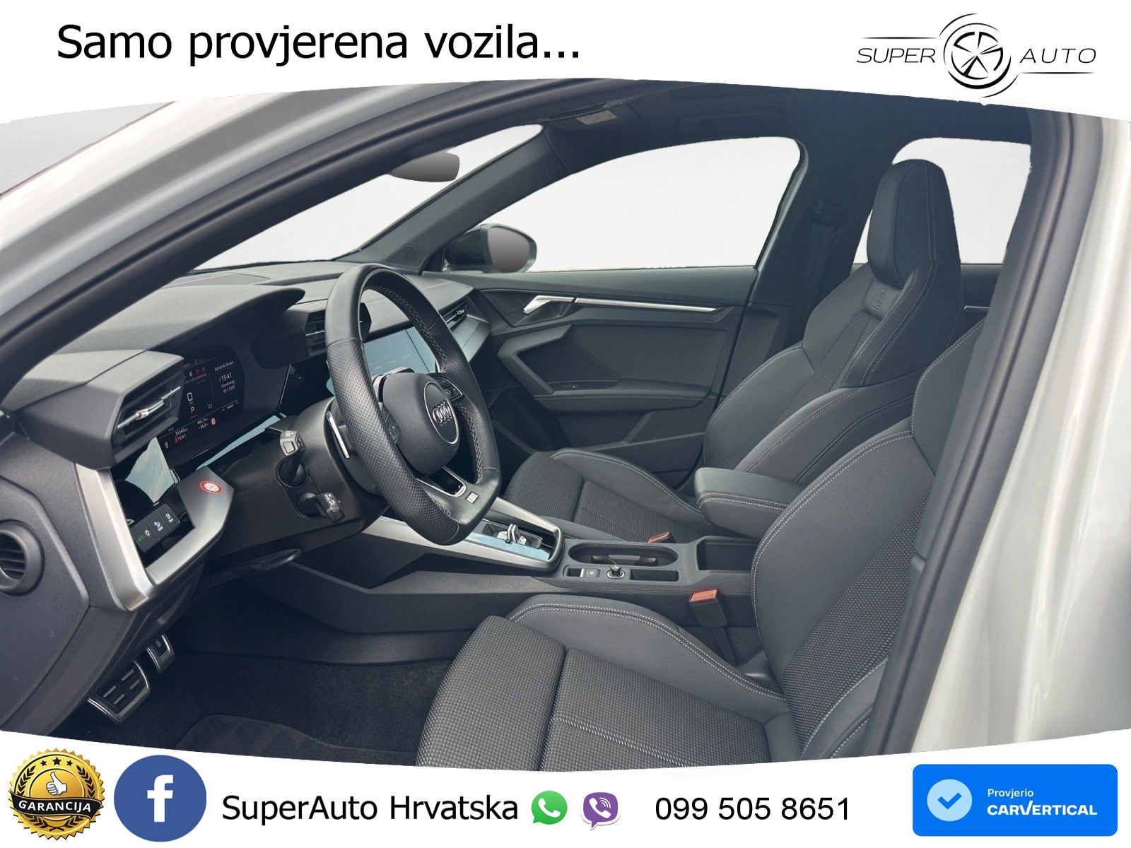 Audi S3 Limuzina 2.0 TFSI (310 KS) quattro S tronic LED+GR SJED+ACC