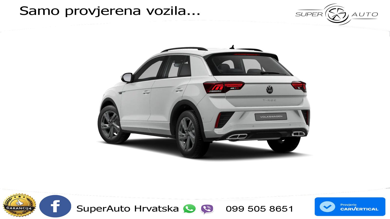 Volkswagen T-Roc 1.5 TSI (150 KS) DSG LED+GR SJED+ACC
