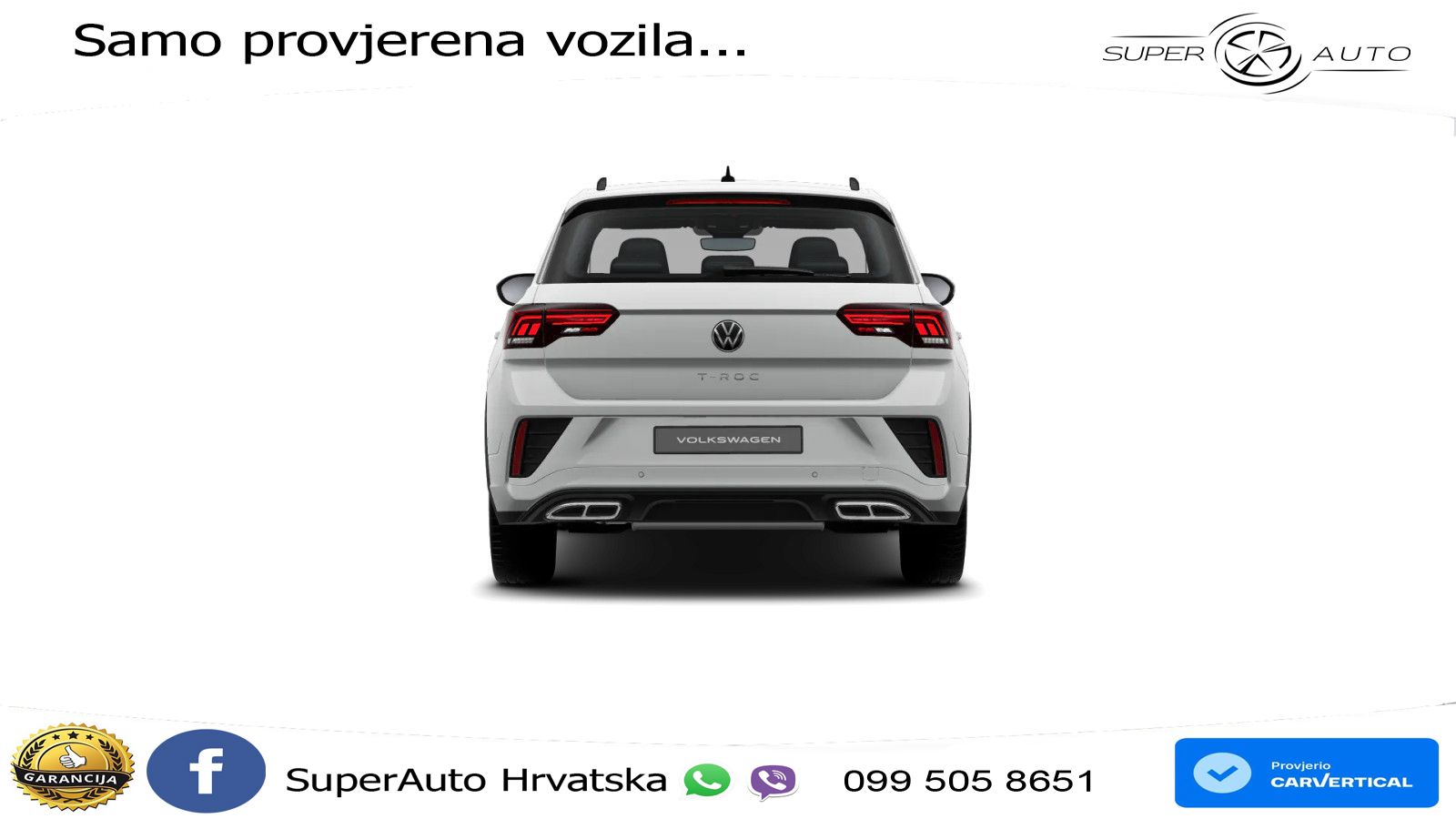 Volkswagen T-Roc 1.5 TSI (150 KS) DSG LED+GR SJED+ACC
