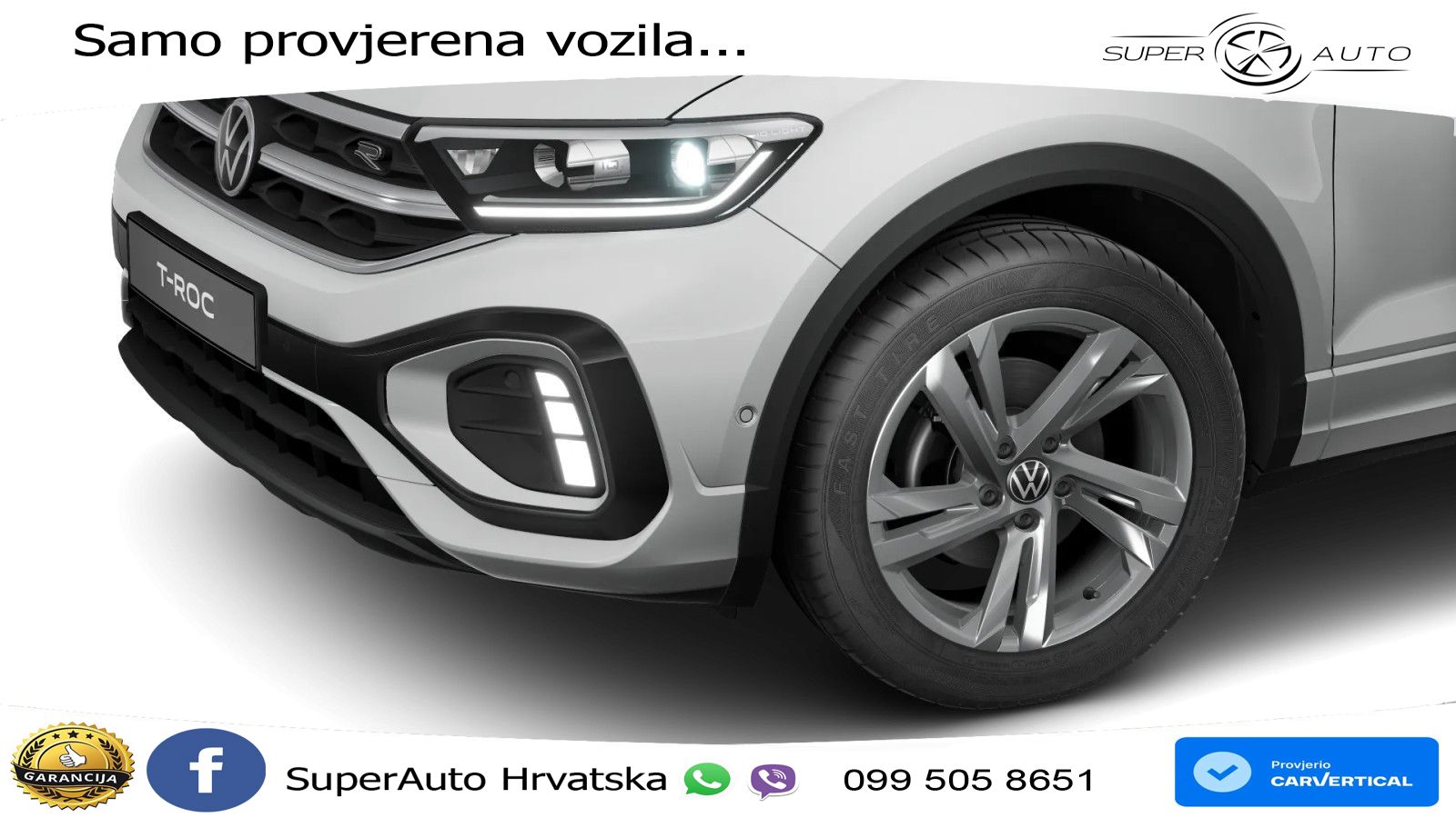 Volkswagen T-Roc 1.5 TSI (150 KS) DSG LED+GR SJED+ACC