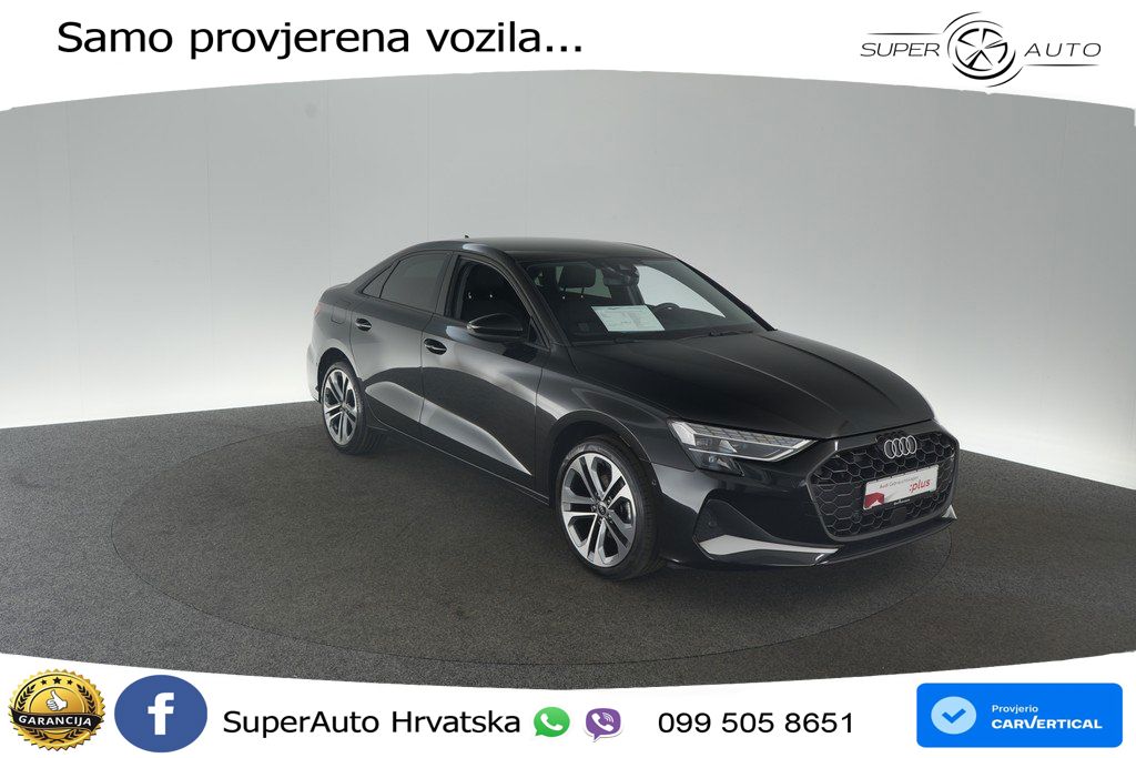 Audi A3 Limuzina 35 TFSI (150 KS) S tronic advanced LED+GR SJED+ACC