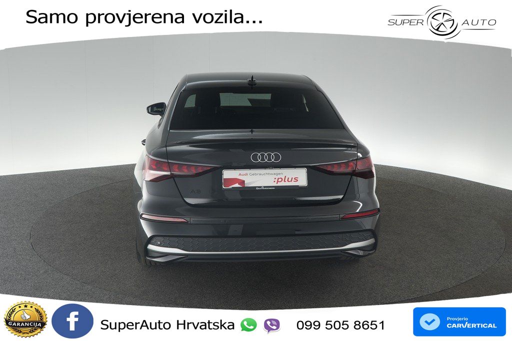 Audi A3 Limuzina 35 TFSI (150 KS) S tronic advanced LED+GR SJED+ACC