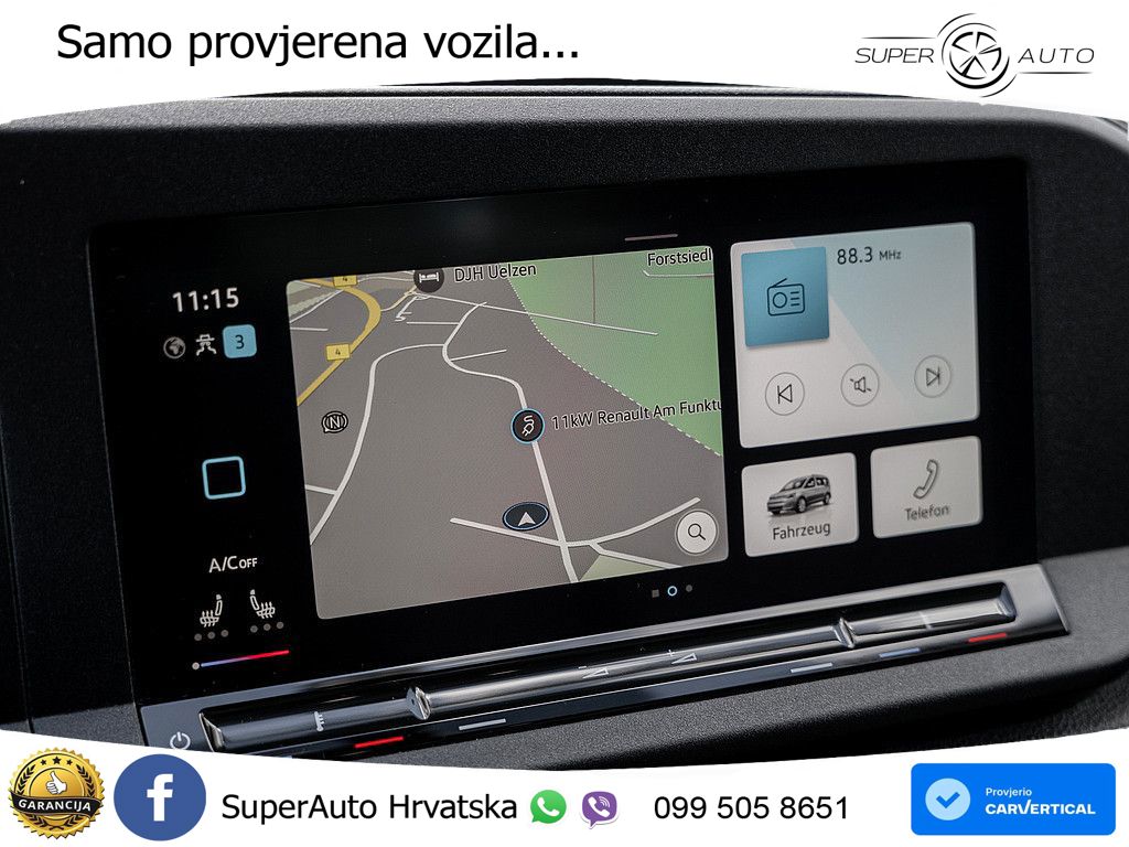 Volkswagen Caddy Cargo Maxi 2.0 TDI KAMERA SHZ NAVI KLIMA 102 KS