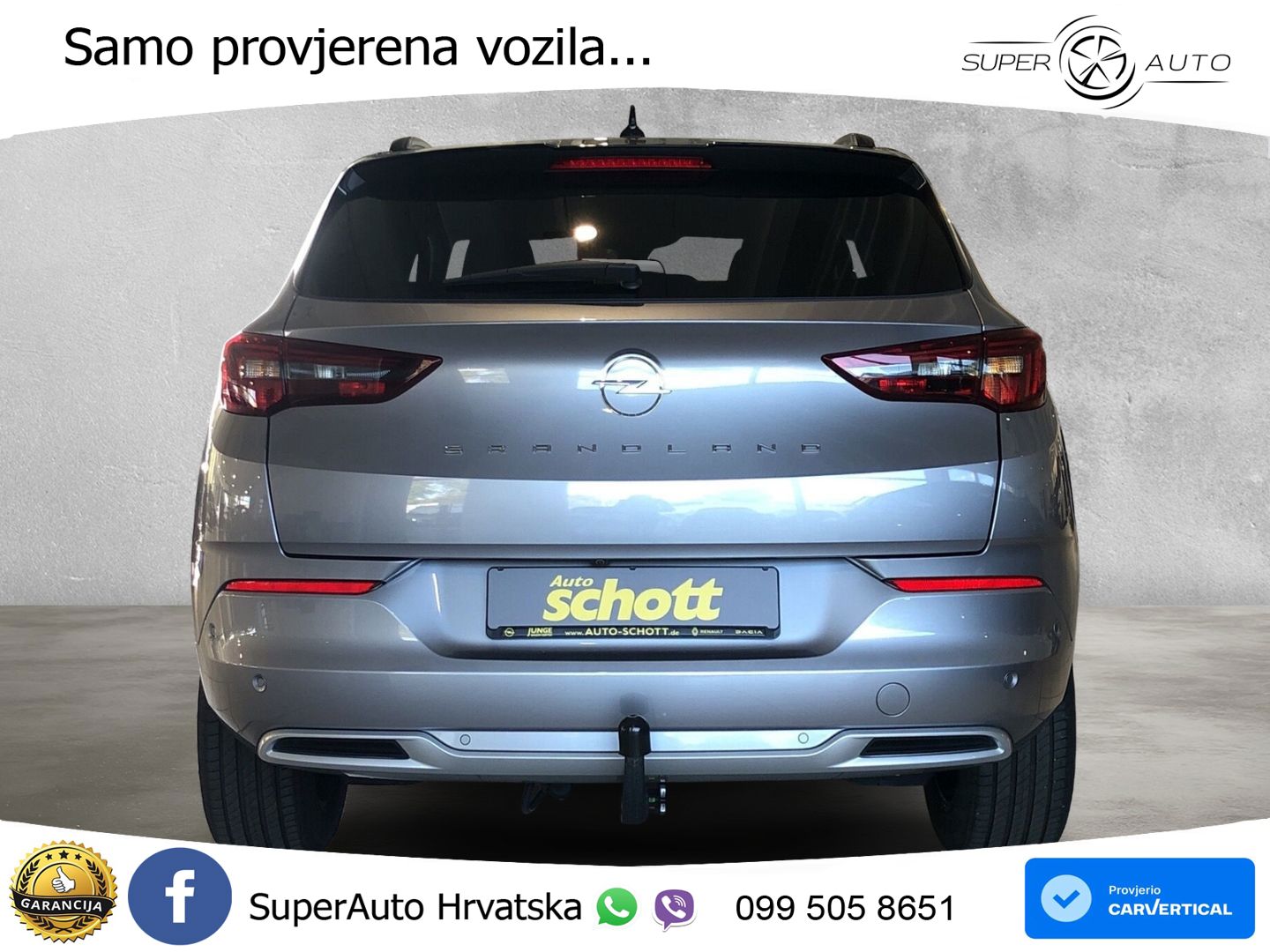 Opel Grandland 1.2i Turbo (130 KS) Automatic Elegance LED+GR SJED+ACC