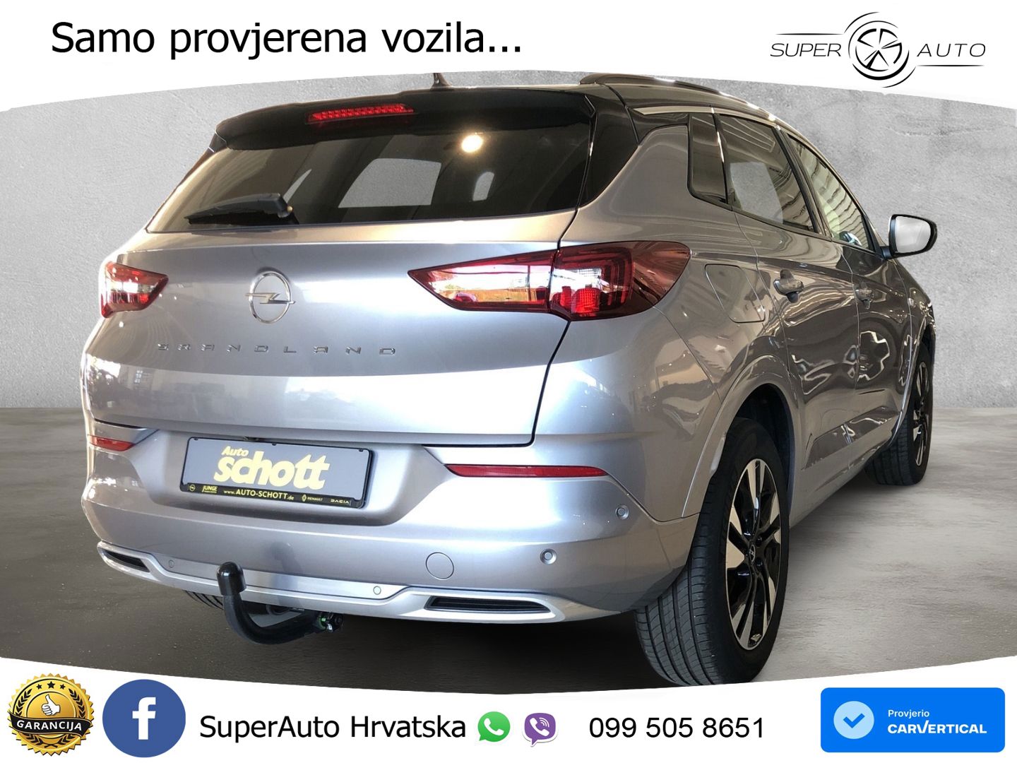Opel Grandland 1.2i Turbo (130 KS) Automatic Elegance LED+GR SJED+ACC