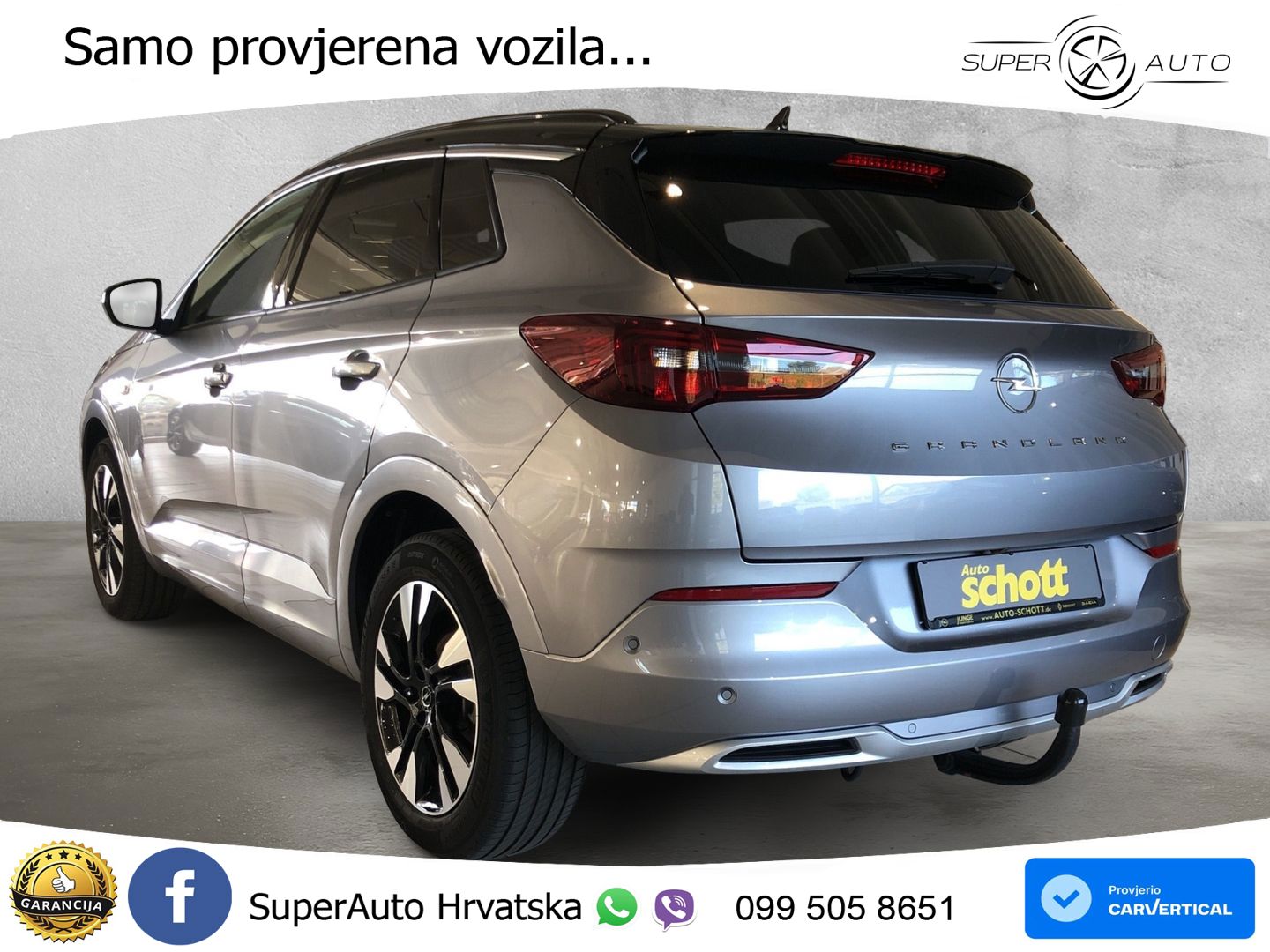 Opel Grandland 1.2i Turbo (130 KS) Automatic Elegance LED+GR SJED+ACC