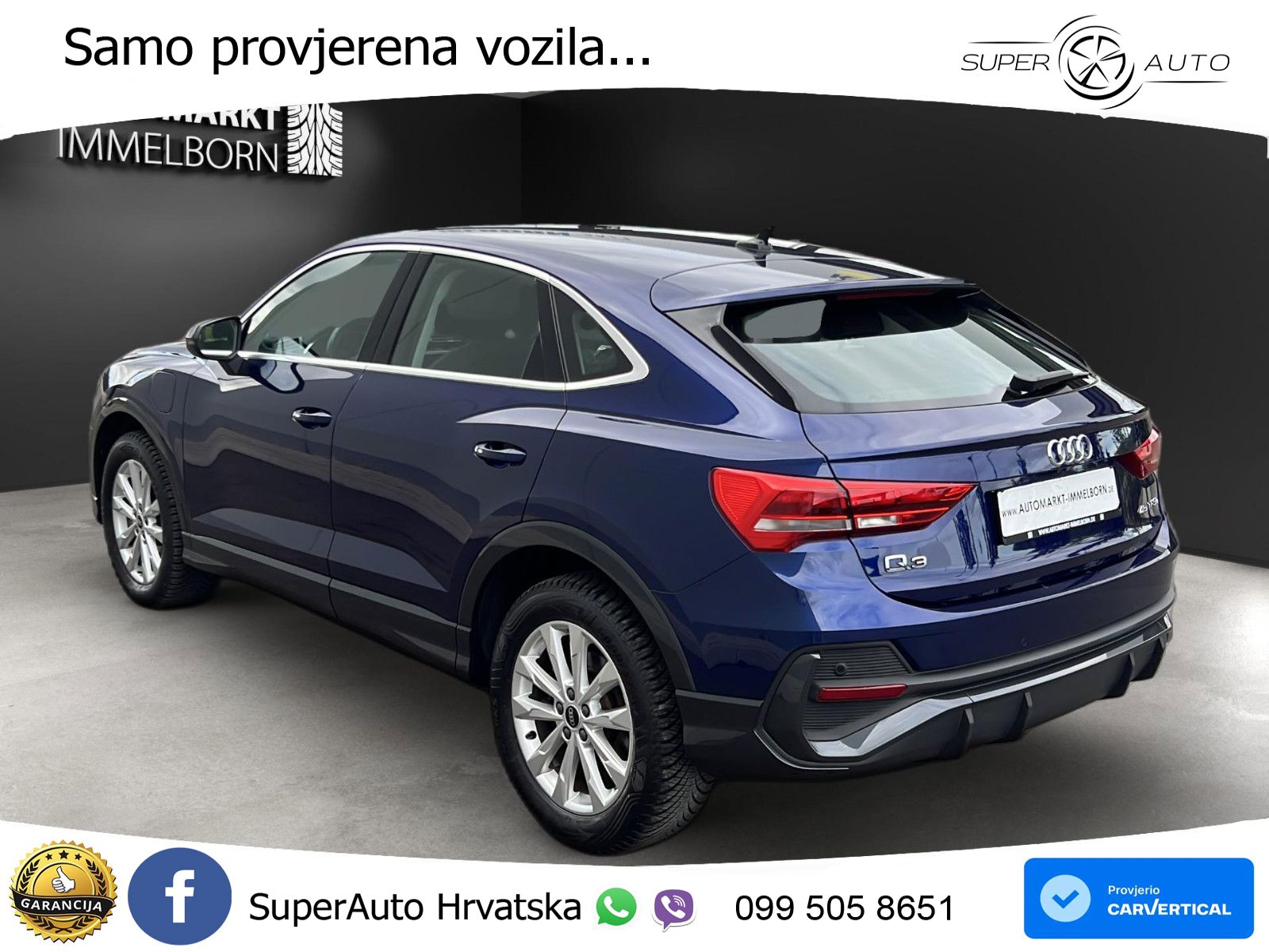 Audi Q3 Sportback 45 TFSIe (245 KS) S tronic LED+GR SJED+ACC