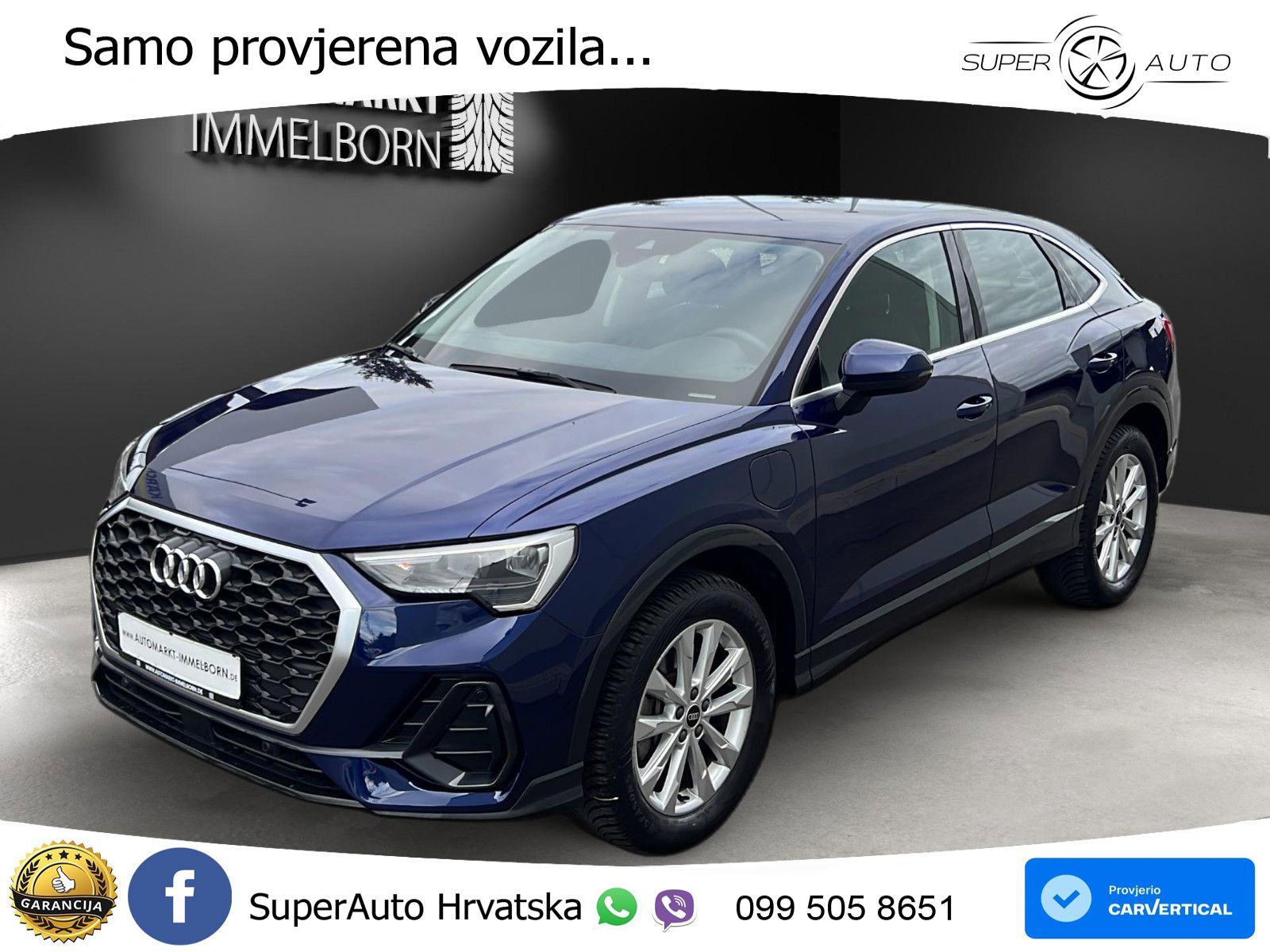 Audi Q3 Sportback 45 TFSIe (245 KS) S tronic LED+GR SJED+ACC
