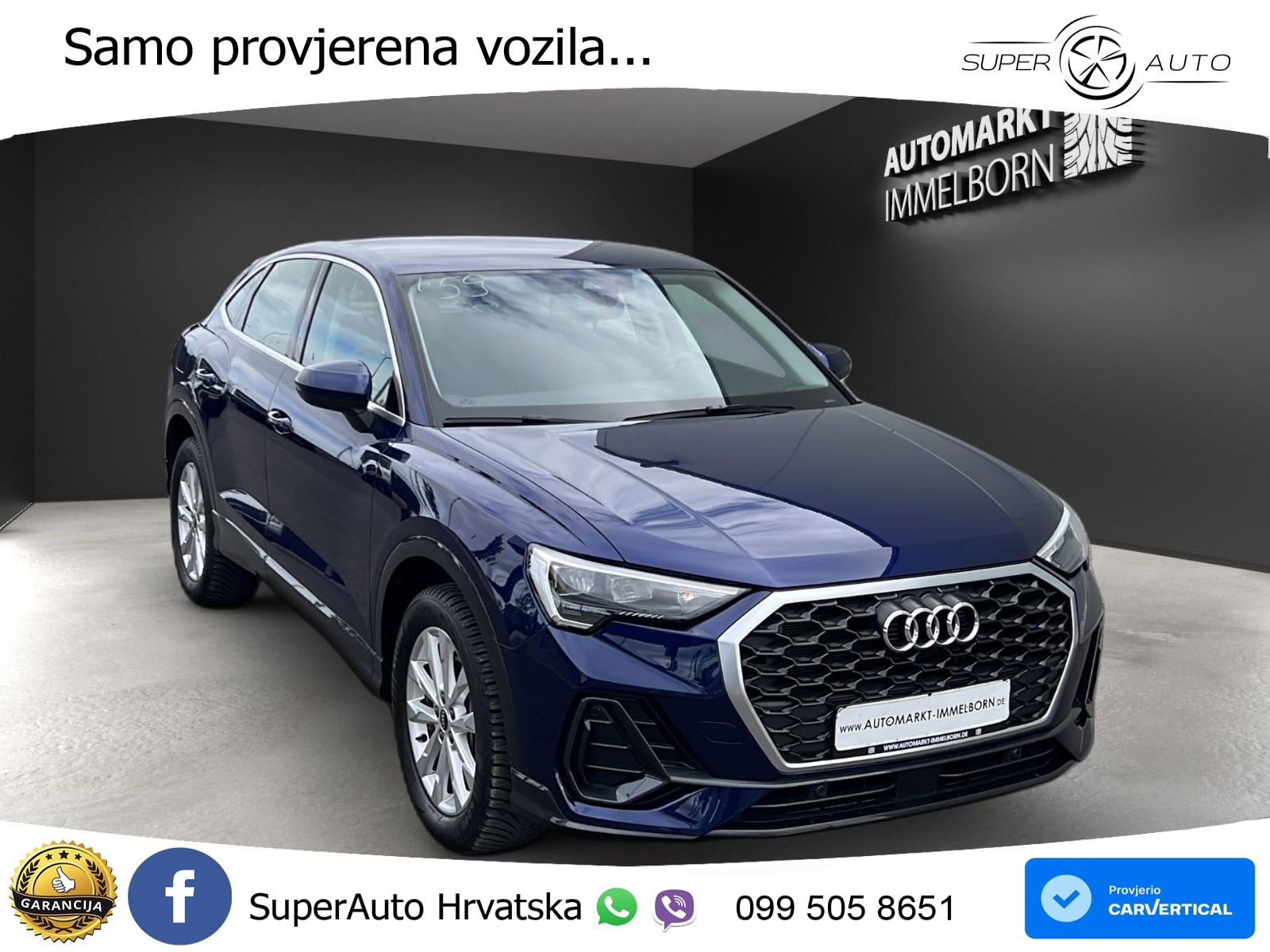Audi Q3 Sportback 45 TFSIe (245 KS) S tronic LED+GR SJED+ACC