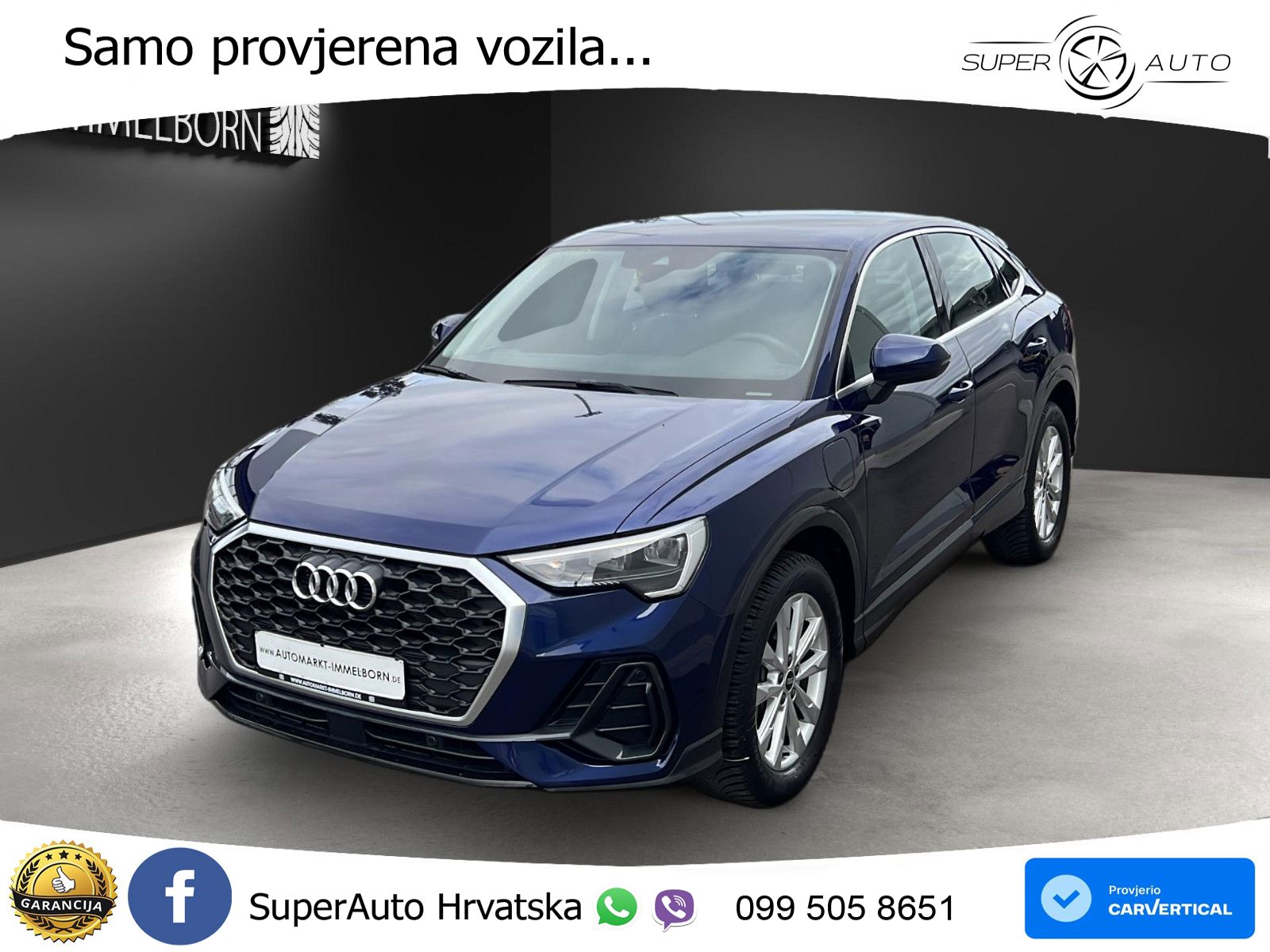 Audi Q3 Sportback 45 TFSIe (245 KS) S tronic LED+GR SJED+ACC