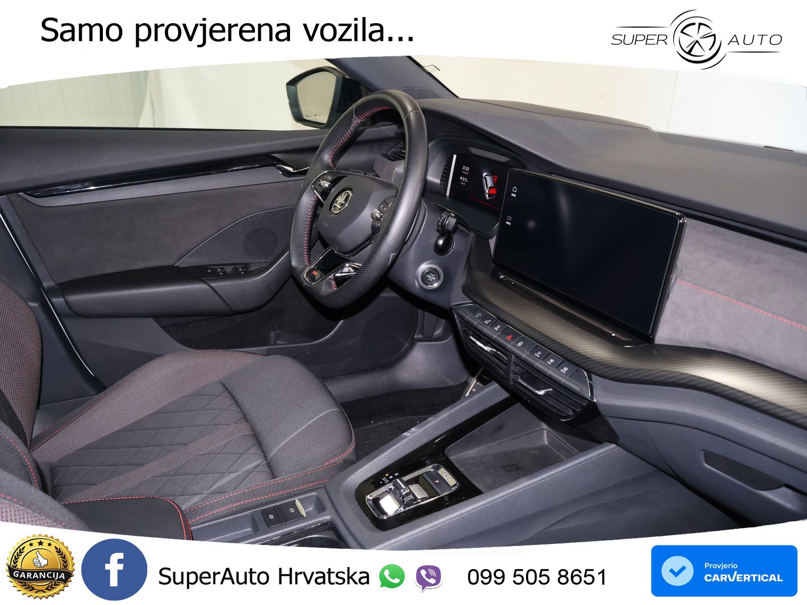 Škoda Octavia Combi RS 2.0 TDI (200 KS) 4x4 DSG LED+GR SJED+ACC