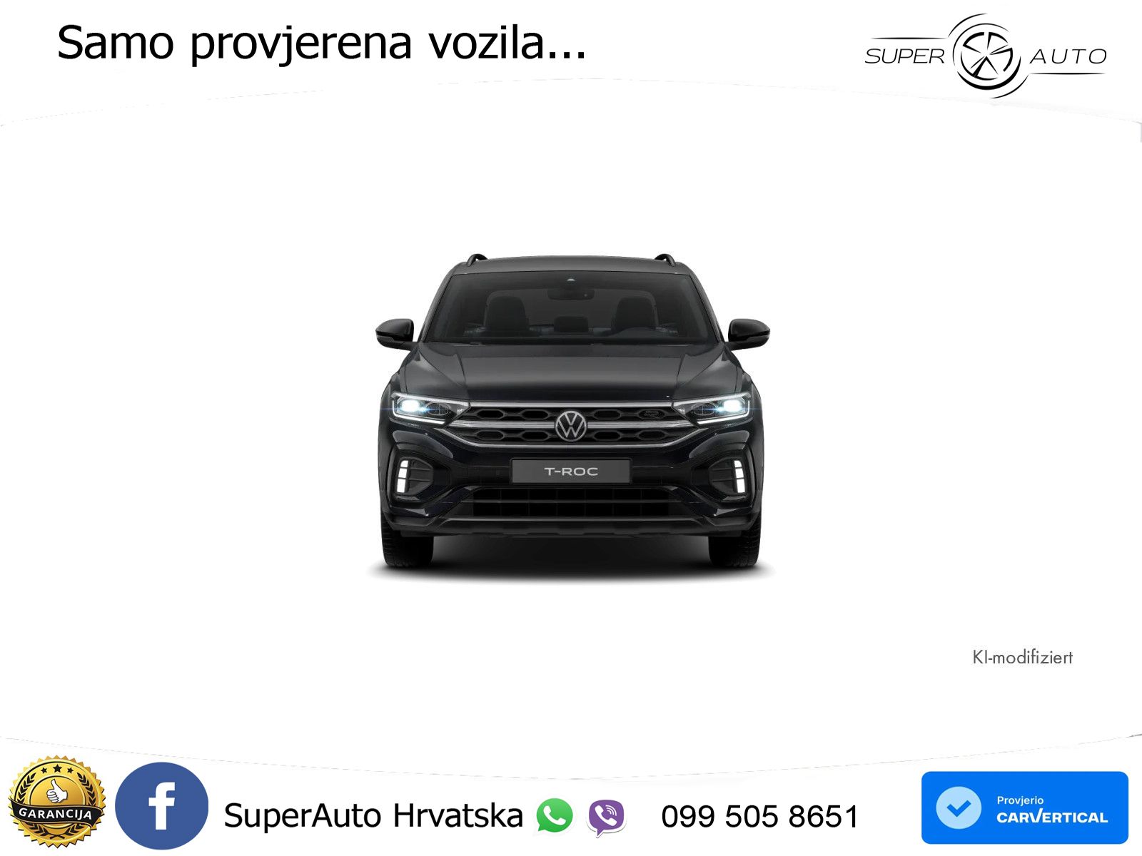 Volkswagen T-Roc 1.5 TSI (150 KS) DSG LED+GR SJED+ACC